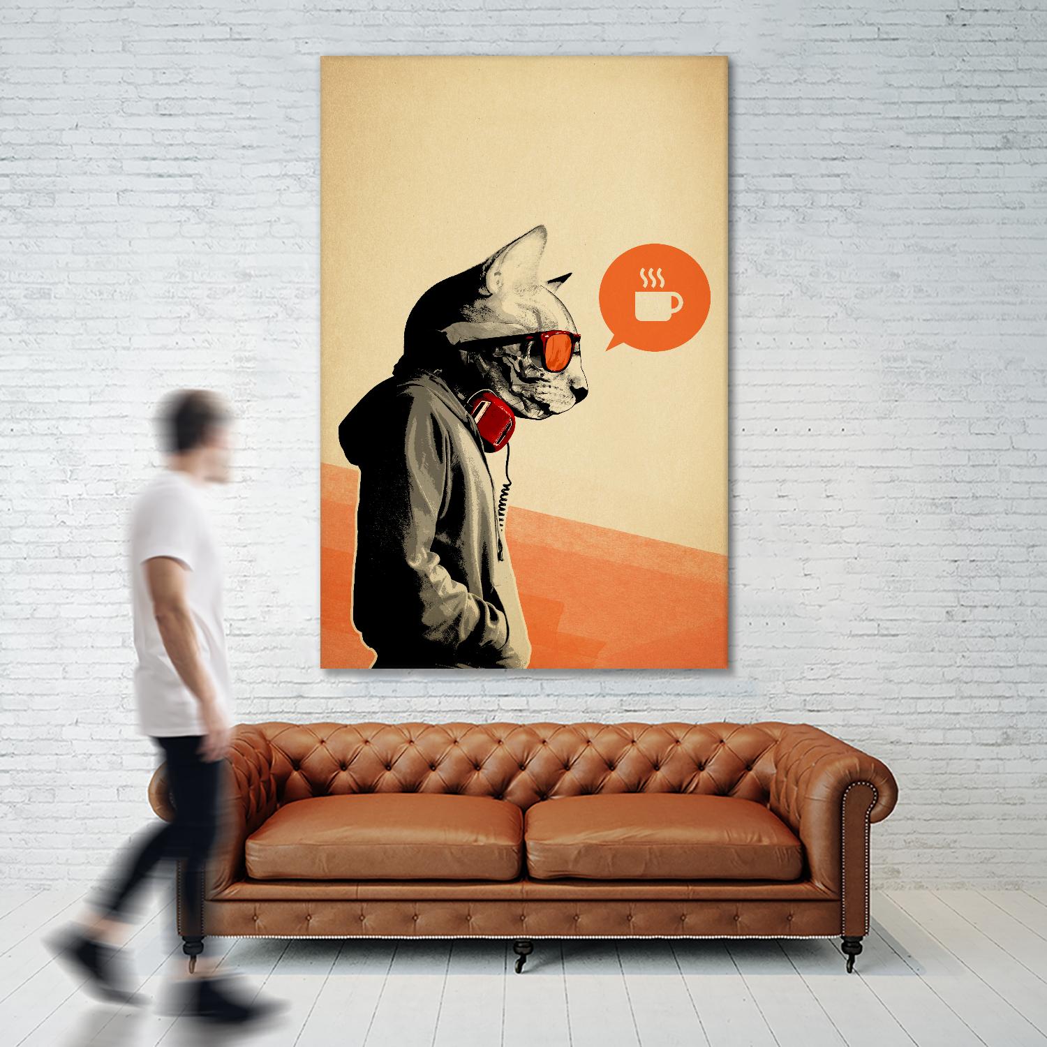 The Morning After by Hidden Moves on GIANT ART - orange contemporary