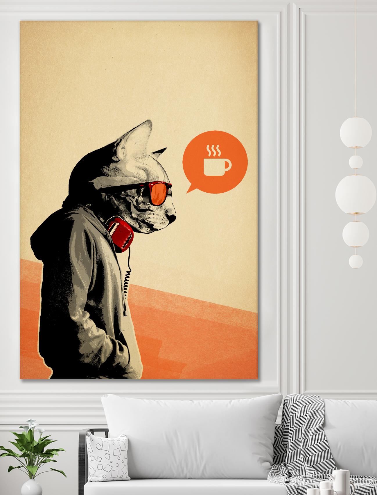 The Morning After by Hidden Moves on GIANT ART - orange contemporary