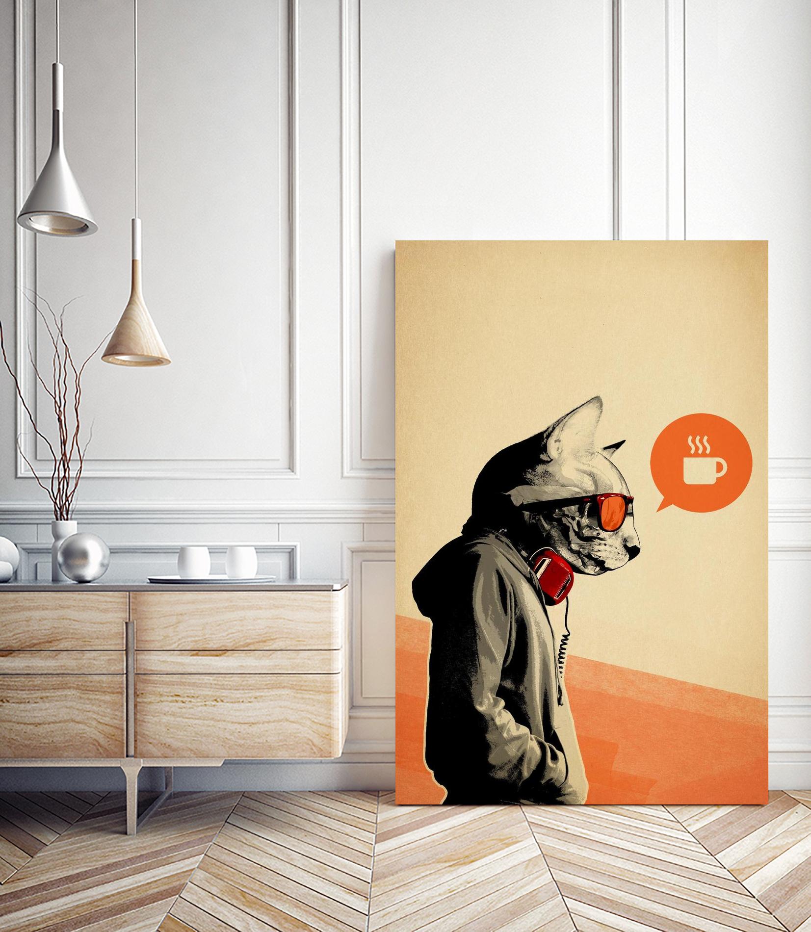 The Morning After by Hidden Moves on GIANT ART - orange contemporary