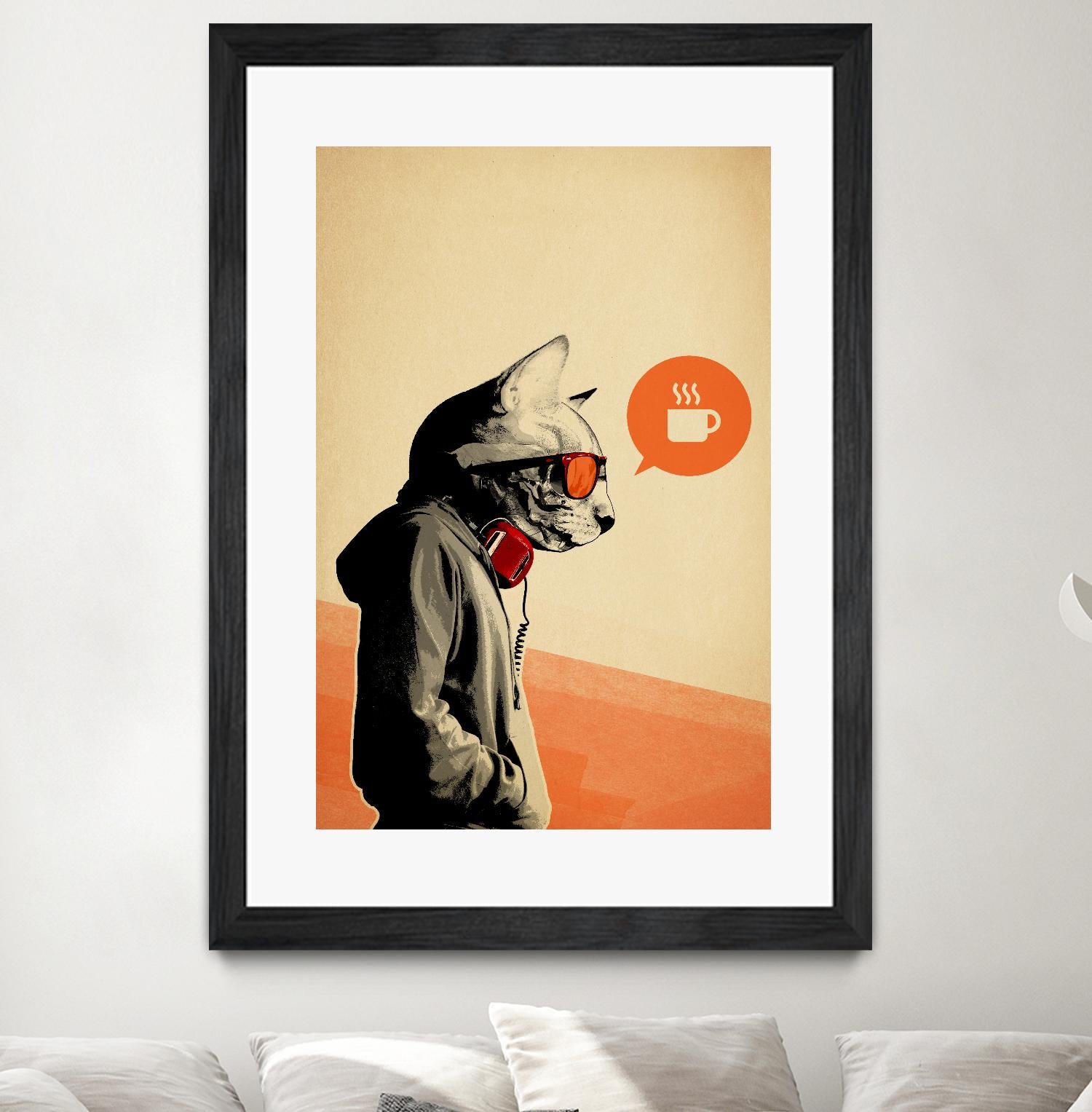 The Morning After by Hidden Moves on GIANT ART - orange contemporary