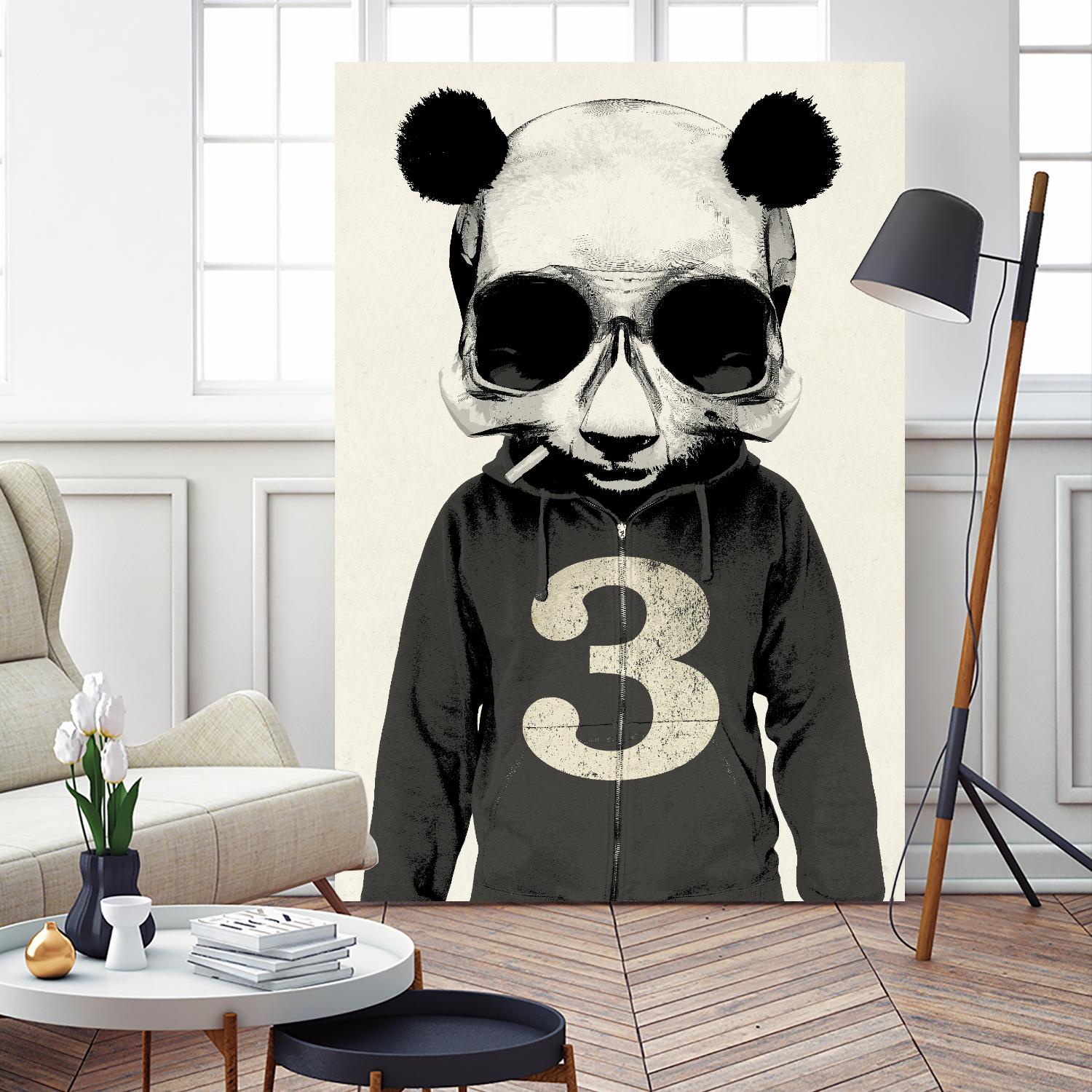 Panda No.3 by Hidden Moves on GIANT ART - white contemporary