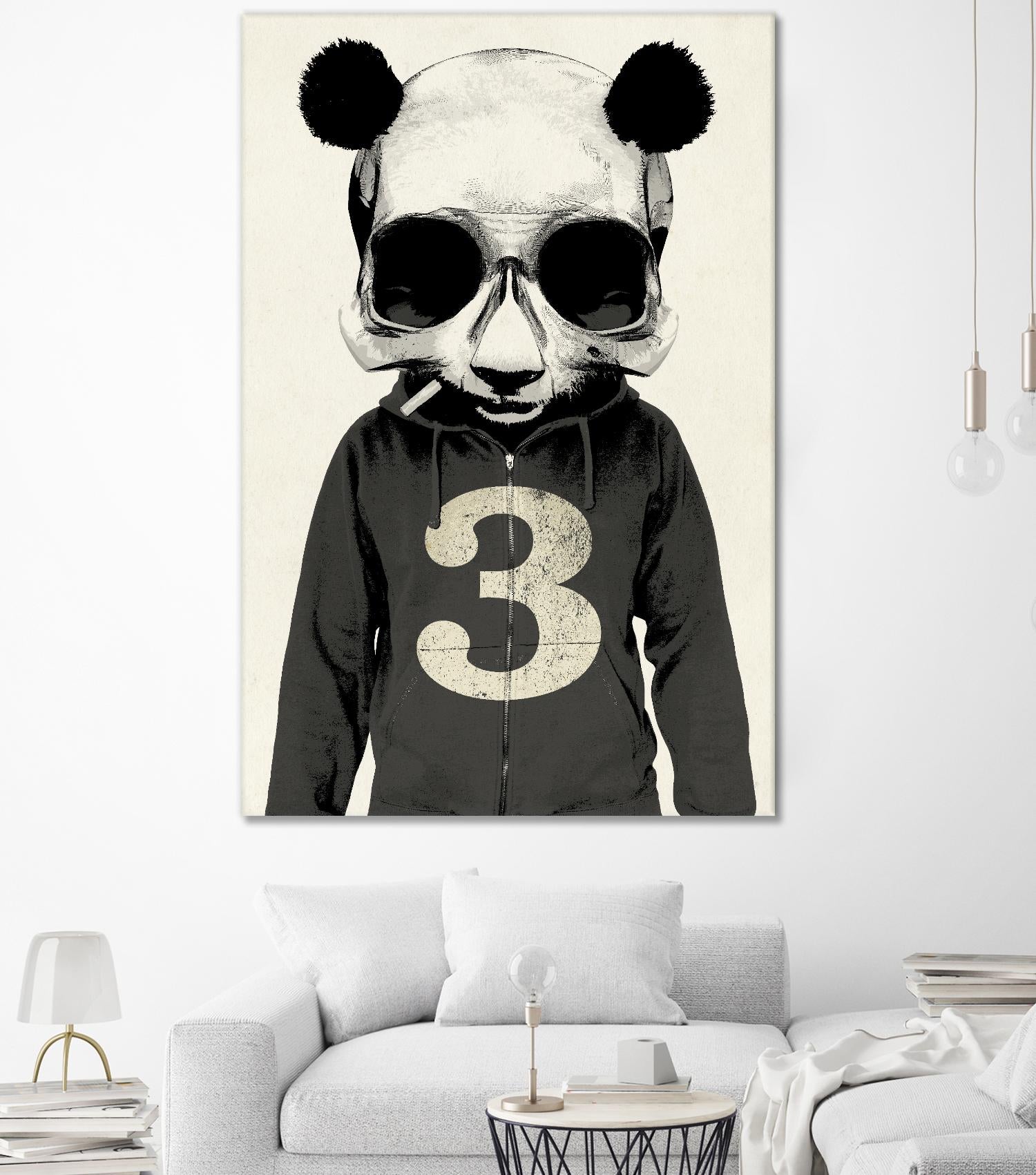 Panda No.3 by Hidden Moves on GIANT ART - white contemporary