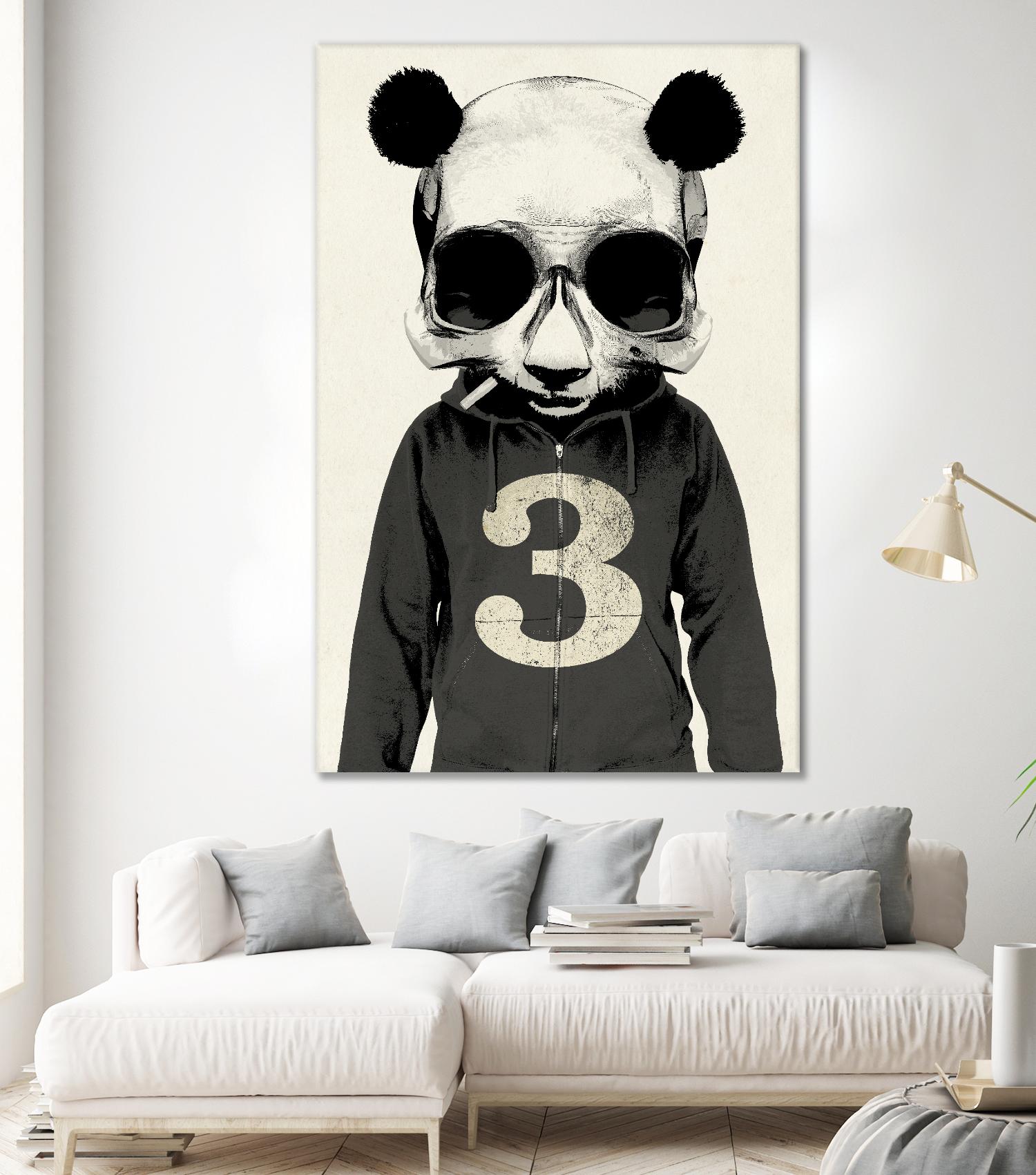 Panda No.3 by Hidden Moves on GIANT ART - white contemporary