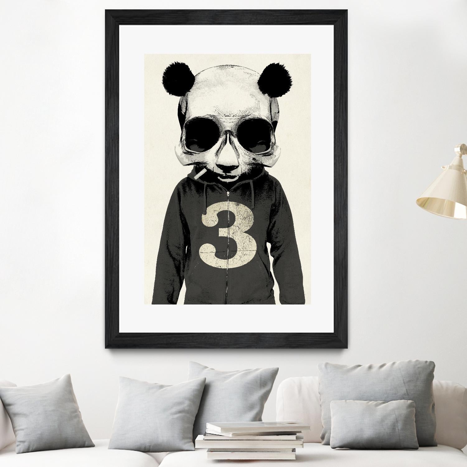 Panda No.3 by Hidden Moves on GIANT ART - white contemporary
