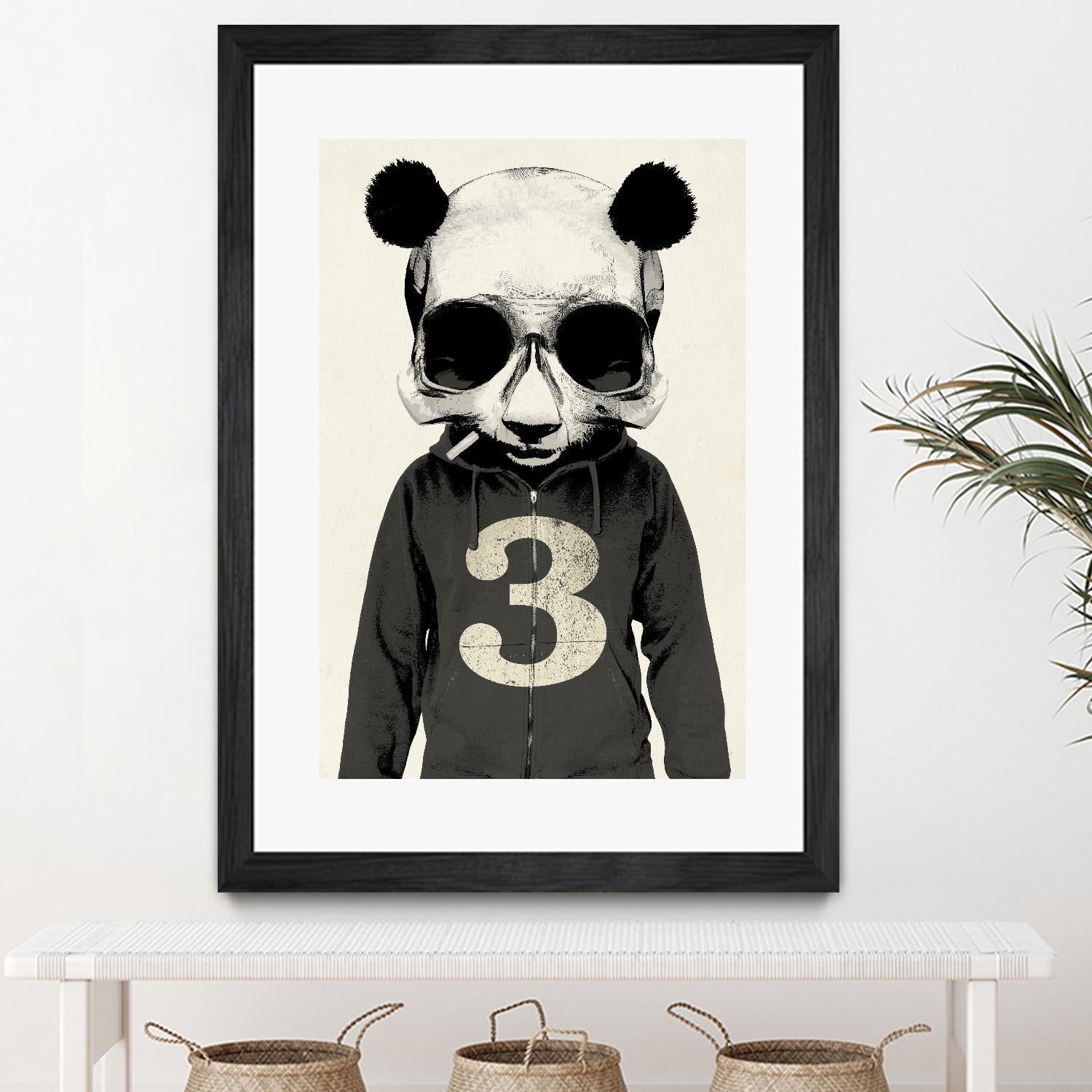 Panda No.3 by Hidden Moves on GIANT ART - white contemporary
