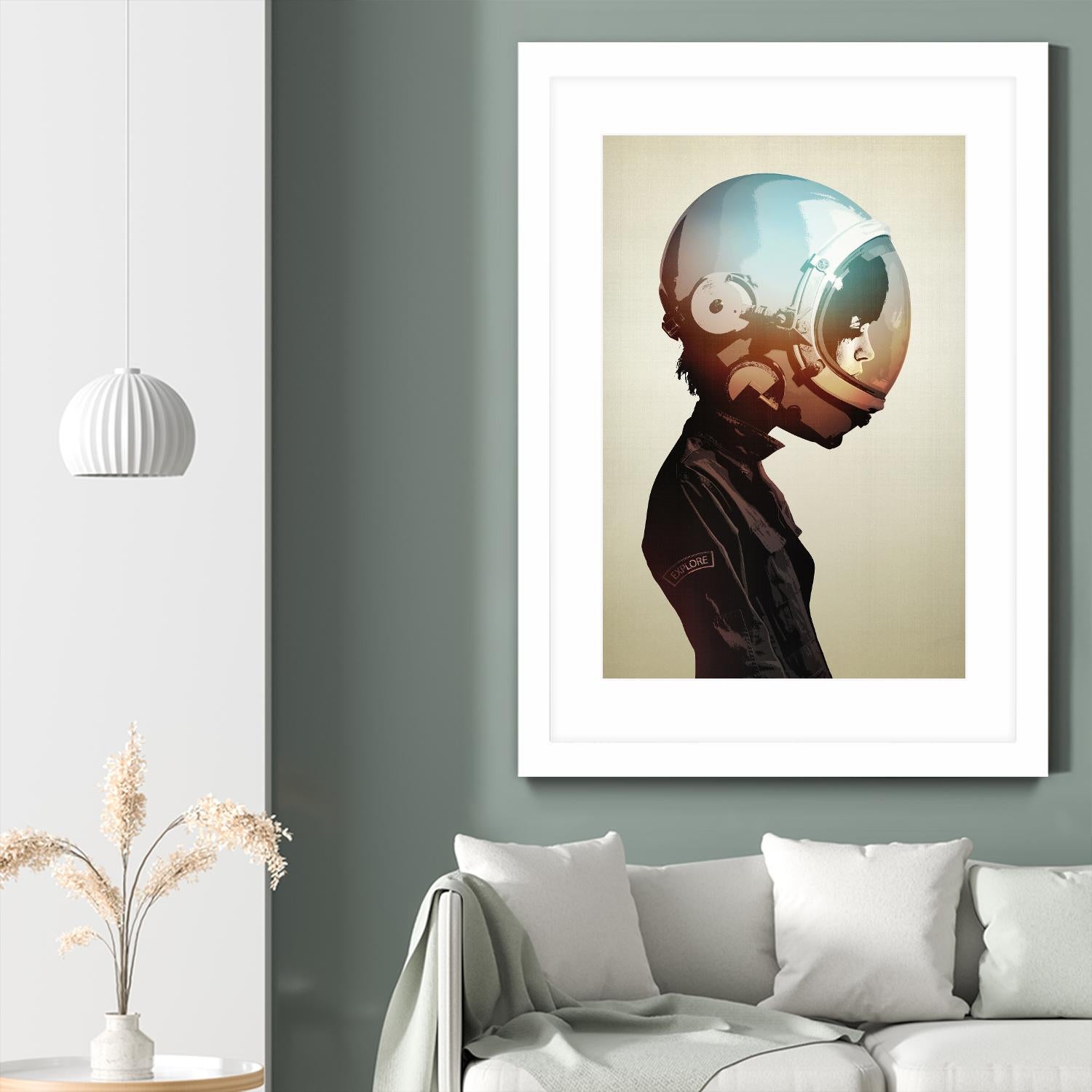 Space Cadet by Hidden Moves on GIANT ART - black contemporary