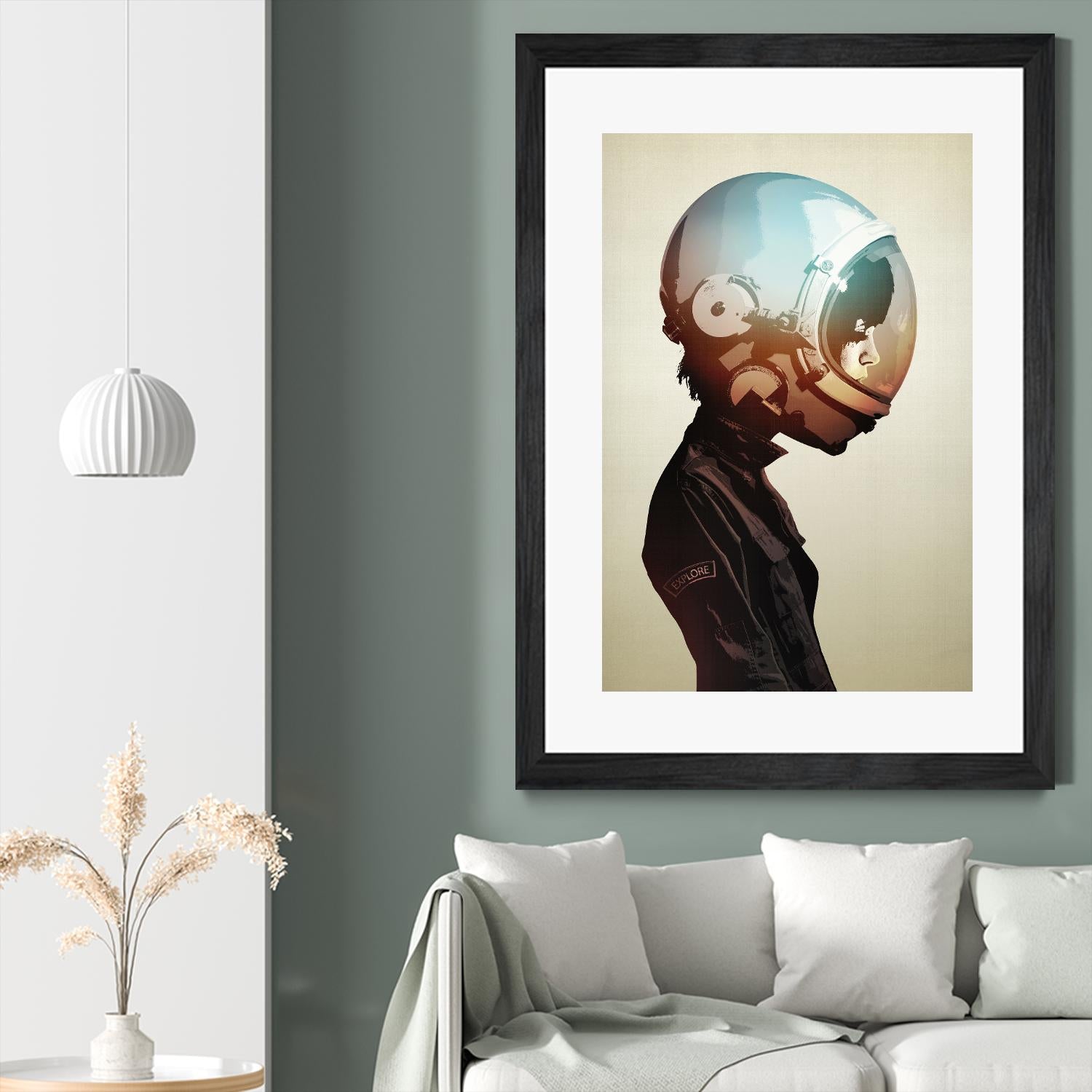 Space Cadet by Hidden Moves on GIANT ART - black contemporary