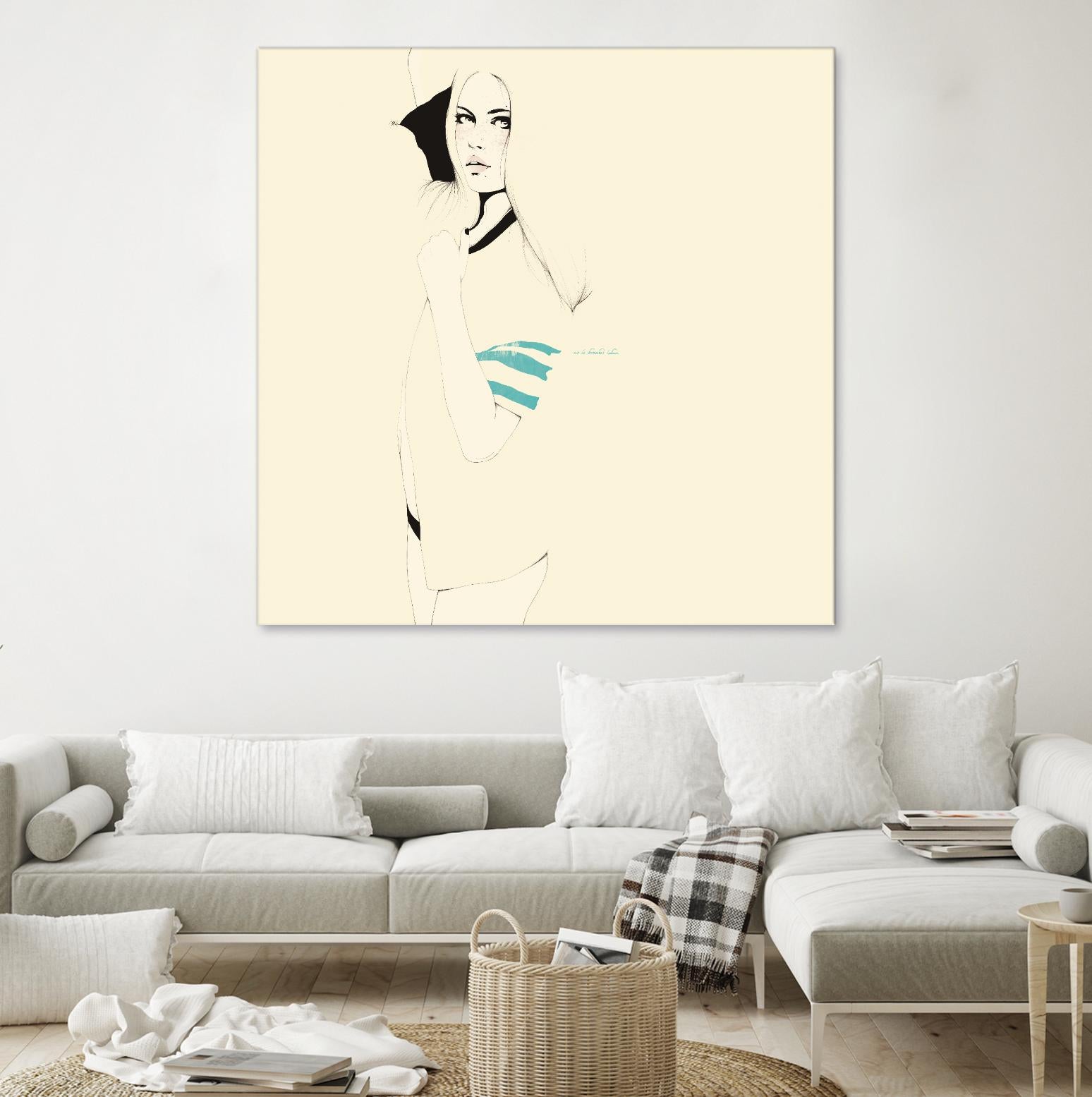 No te desnudes todavia by Manuel Rebollo on GIANT ART - black men and women