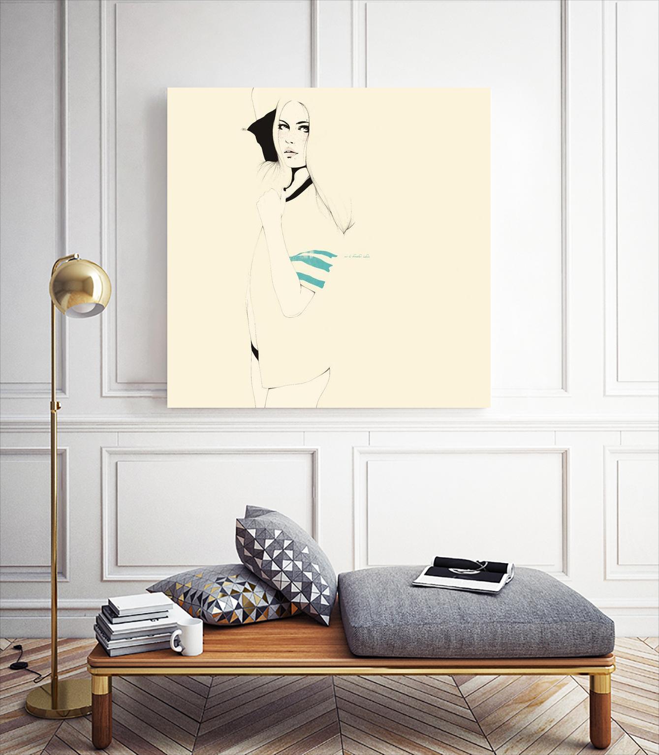 No te desnudes todavia by Manuel Rebollo on GIANT ART - black men and women