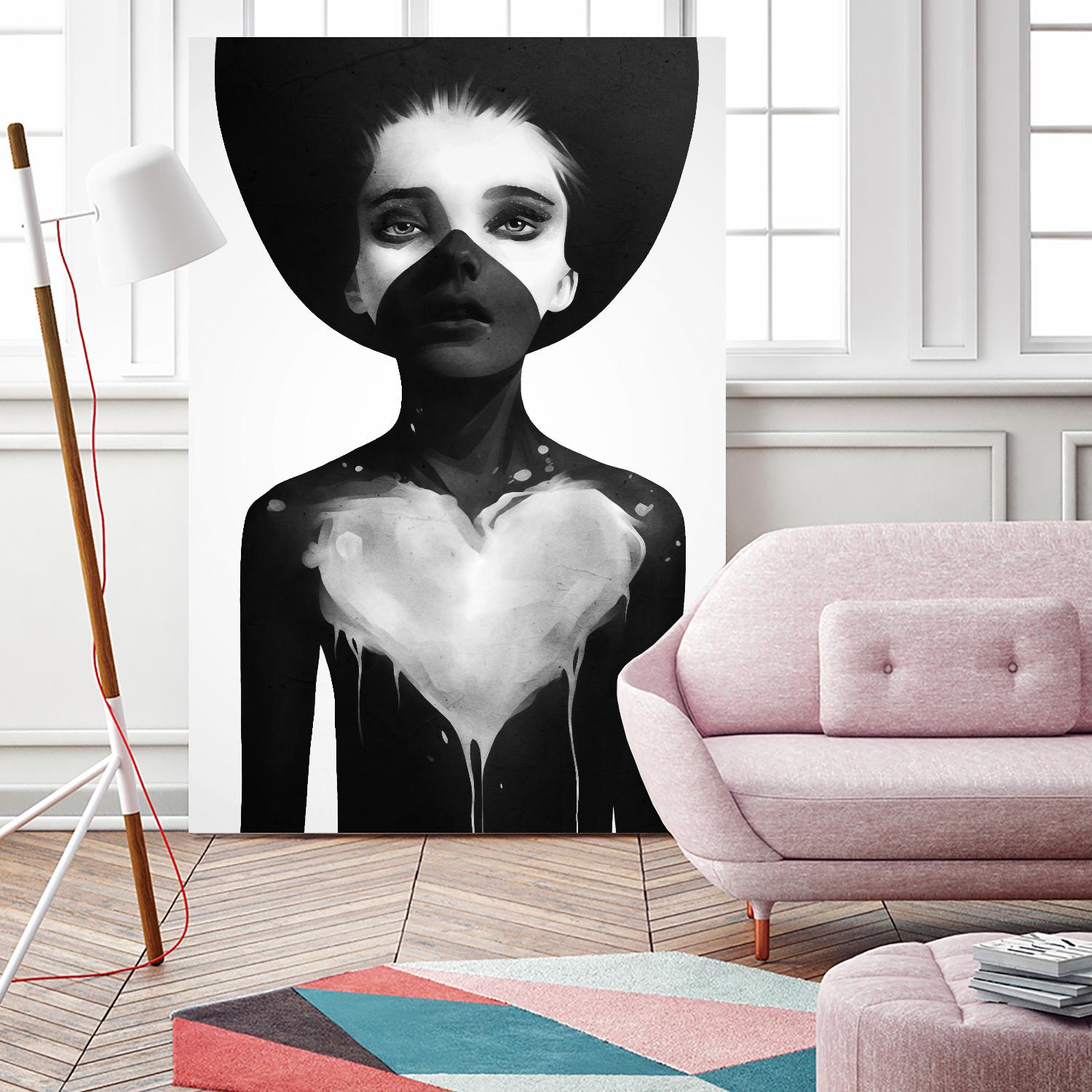 Hold On by Ruben Ireland on GIANT ART - white men and women