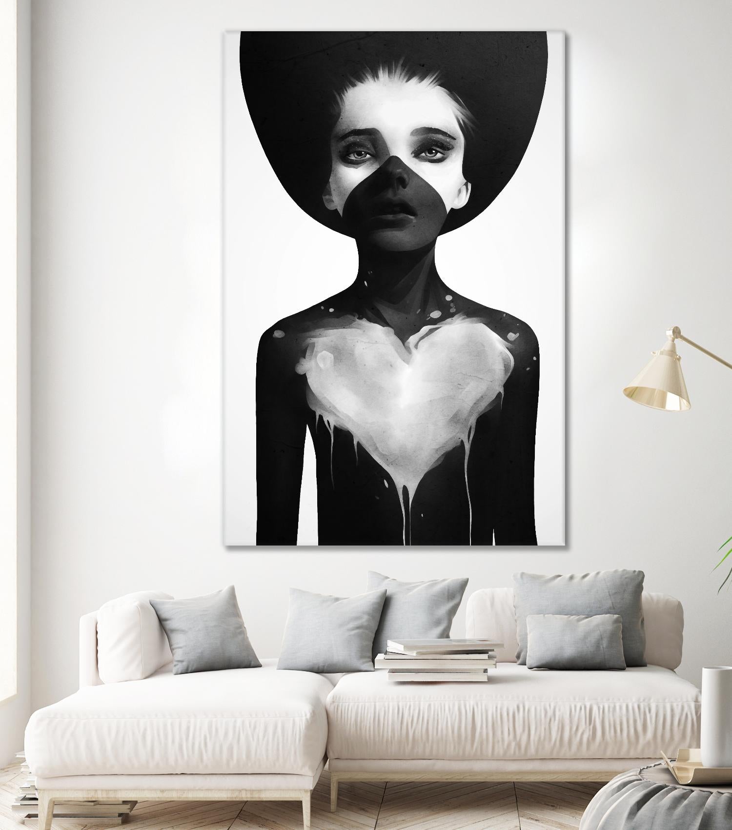 Hold On by Ruben Ireland on GIANT ART - white men and women