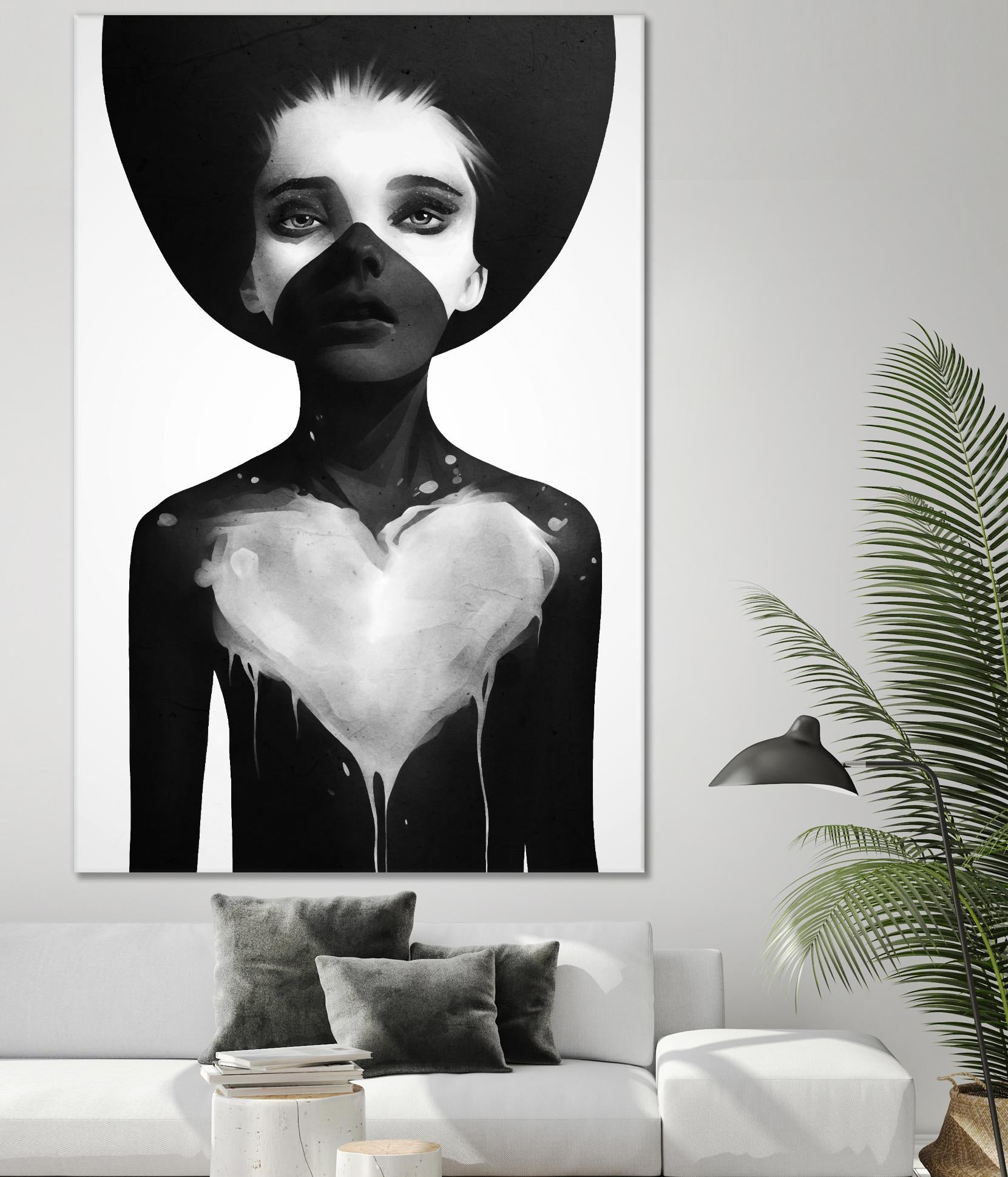 Hold On by Ruben Ireland on GIANT ART - white men and women