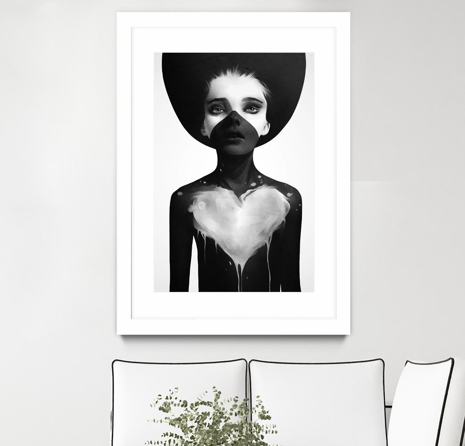 Hold On by Ruben Ireland on GIANT ART - white men and women