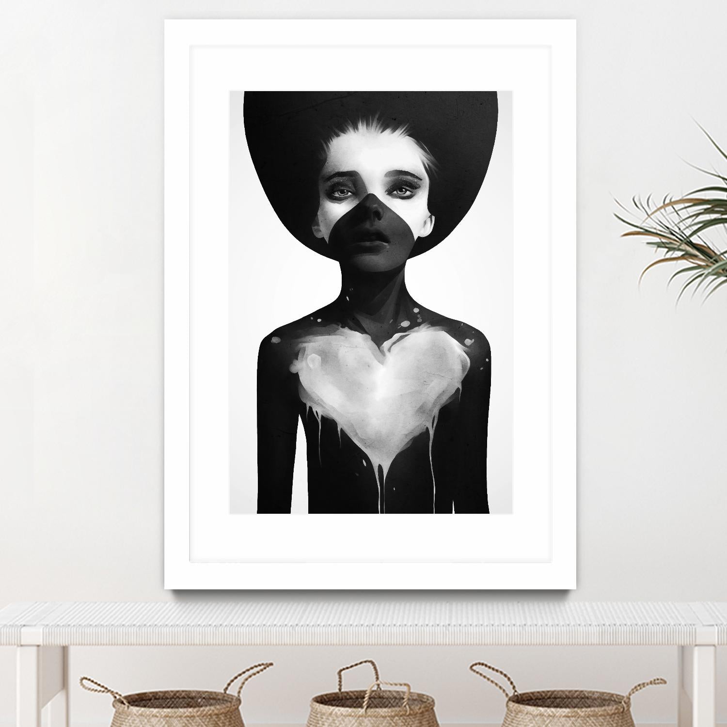 Hold On by Ruben Ireland on GIANT ART - white men and women