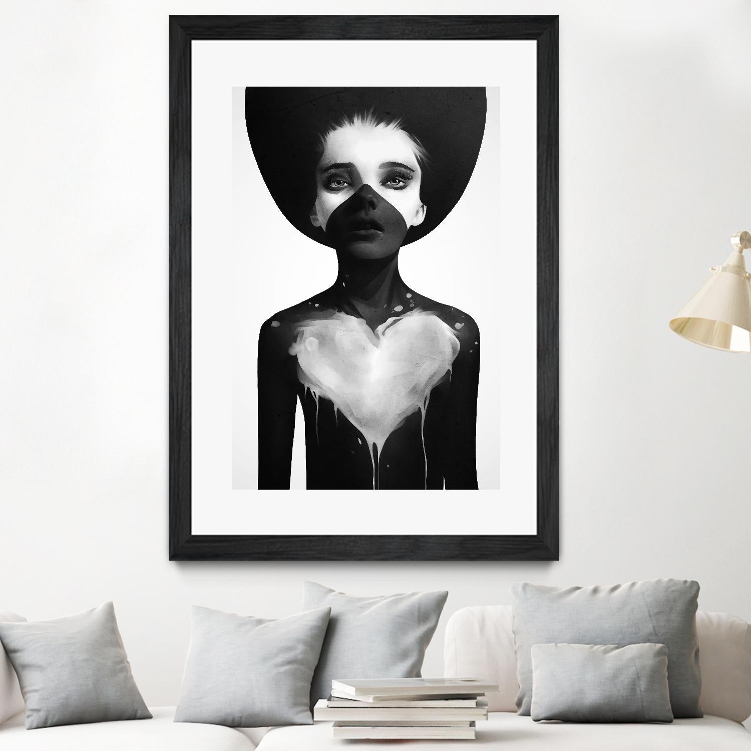 Hold On by Ruben Ireland on GIANT ART - white men and women