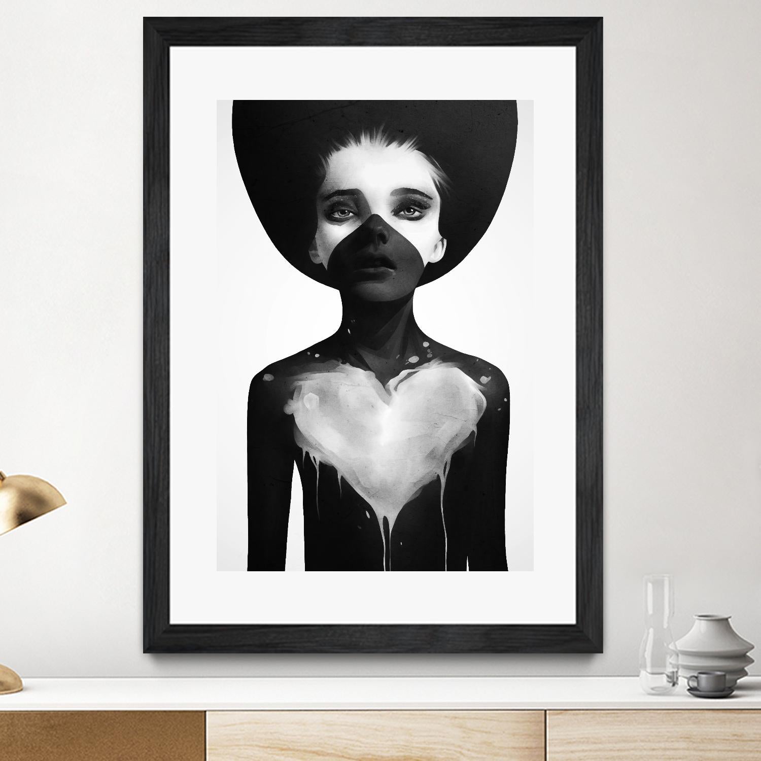 Hold On by Ruben Ireland on GIANT ART - white men and women