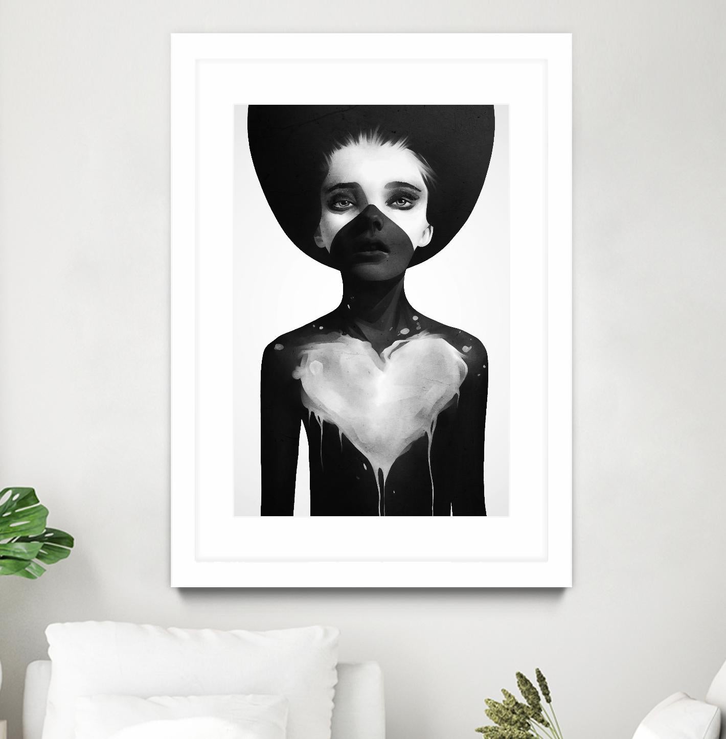 Hold On by Ruben Ireland on GIANT ART - white men and women