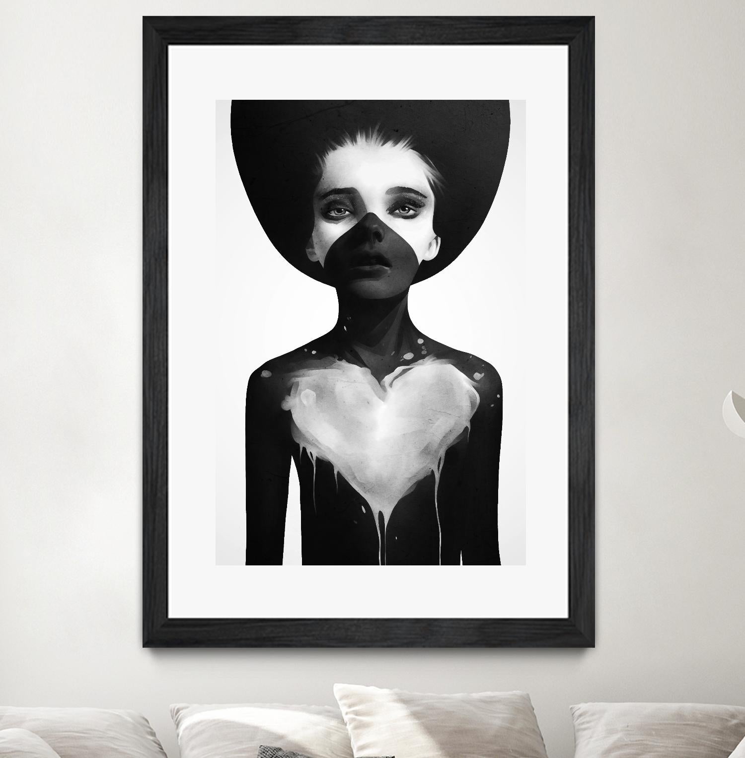 Hold On by Ruben Ireland on GIANT ART - white men and women