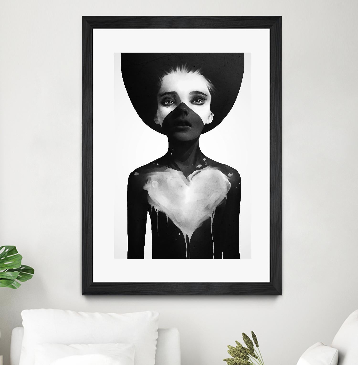 Hold On by Ruben Ireland on GIANT ART - white men and women