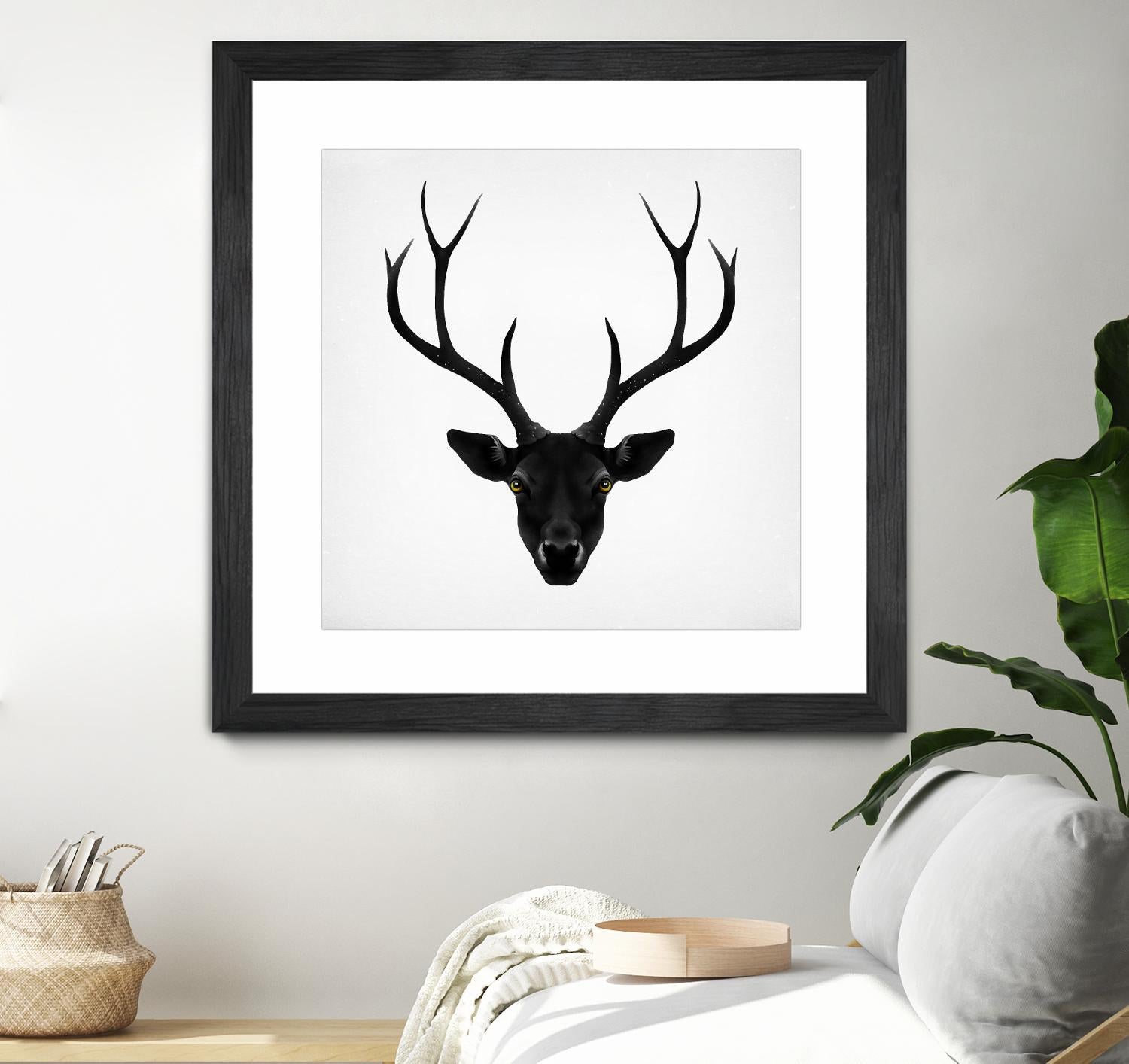 The Black Deer by Ruben Ireland on GIANT ART - black men and women