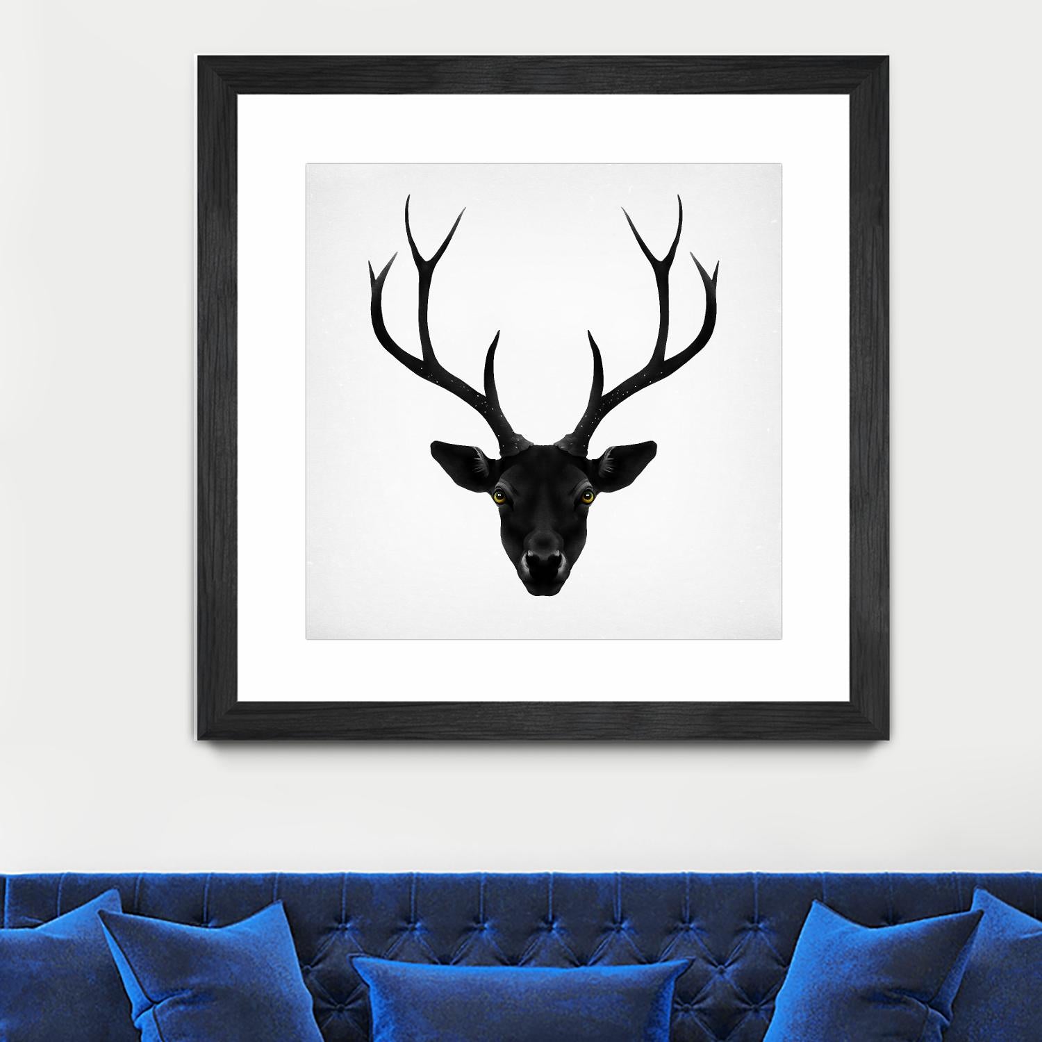 The Black Deer by Ruben Ireland on GIANT ART - black men and women