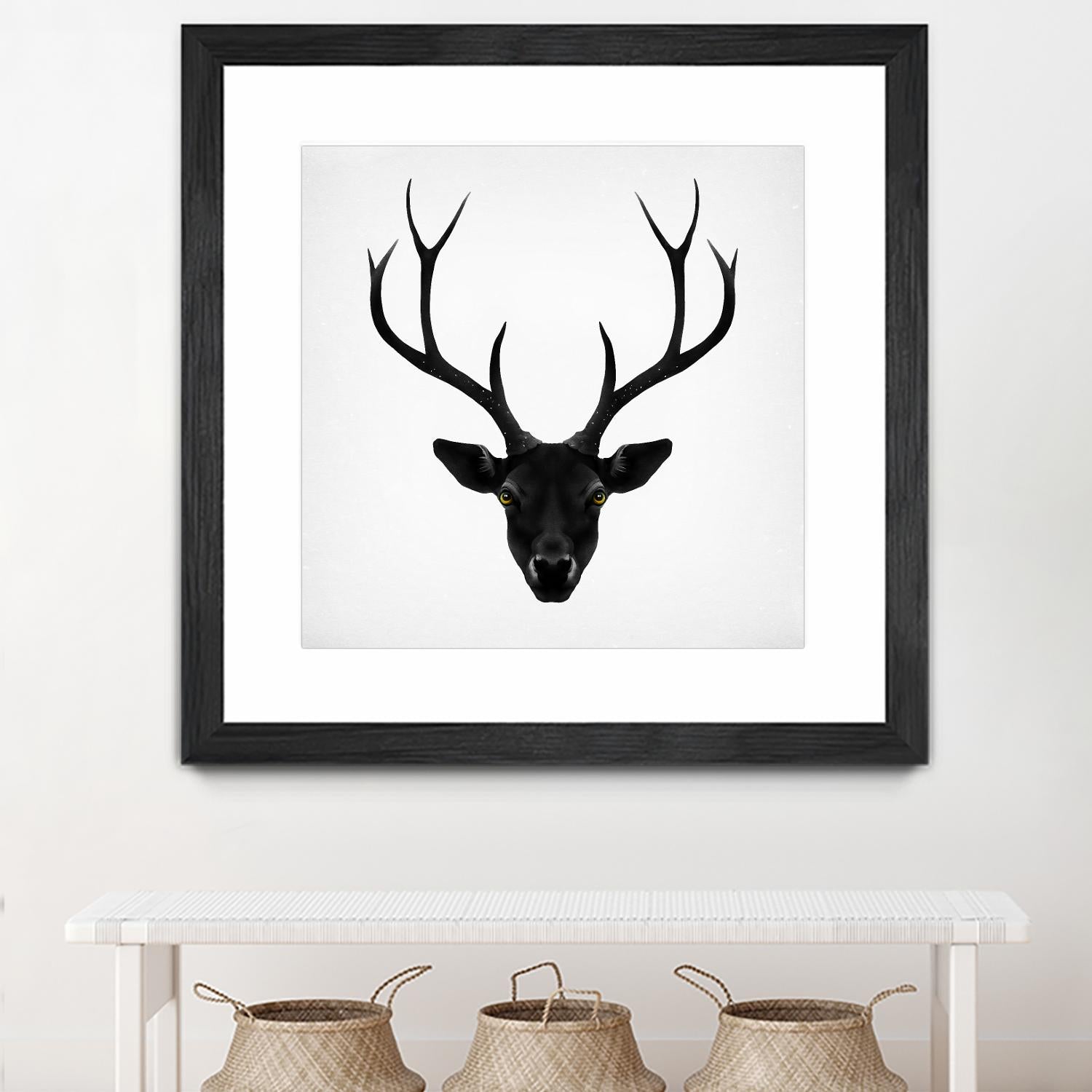 The Black Deer by Ruben Ireland on GIANT ART - black men and women