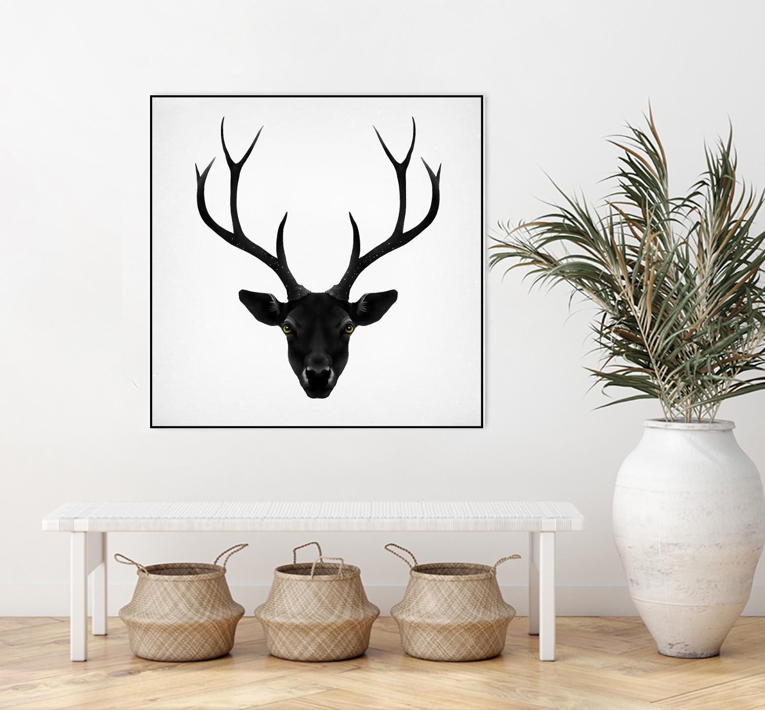 The Black Deer by Ruben Ireland on GIANT ART - black men and women