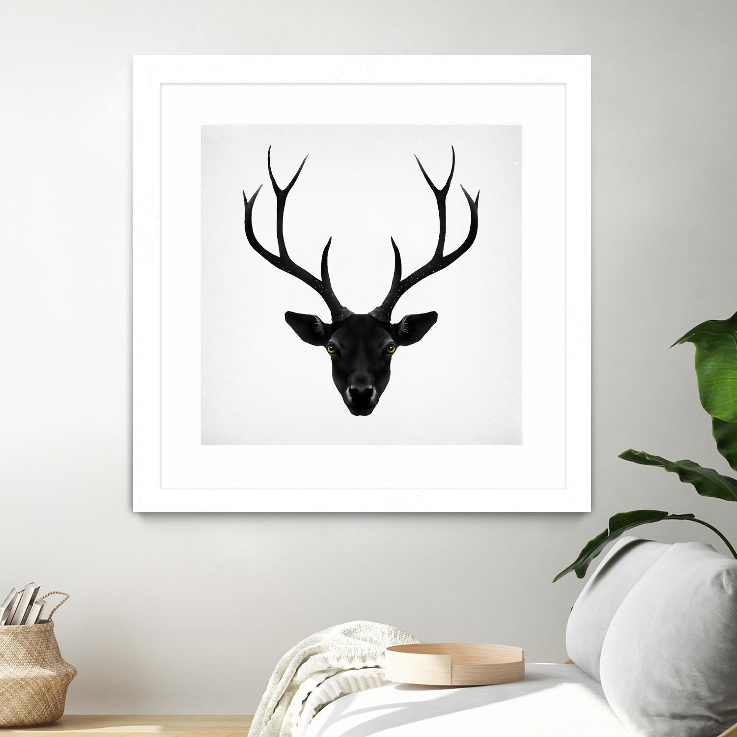 The Black Deer by Ruben Ireland on GIANT ART - black men and women
