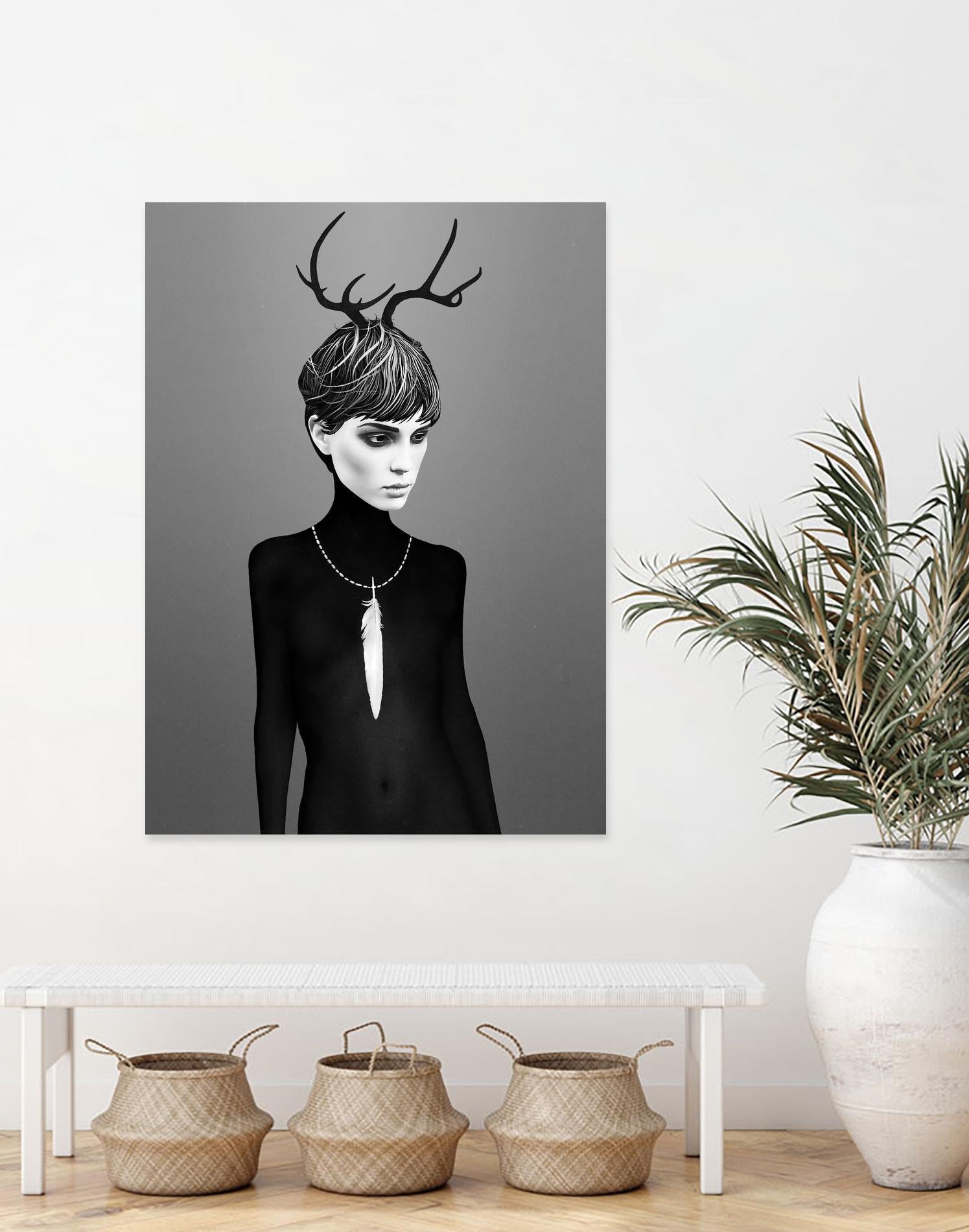 The Cold by Ruben Ireland on GIANT ART - black men and women