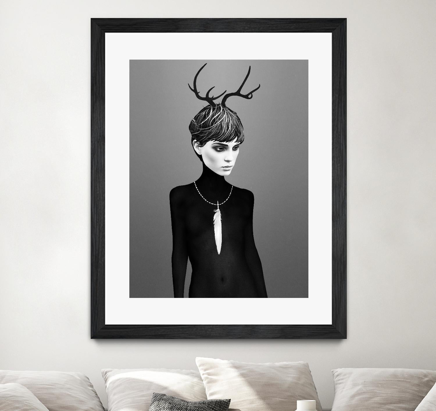 The Cold by Ruben Ireland on GIANT ART - black men and women