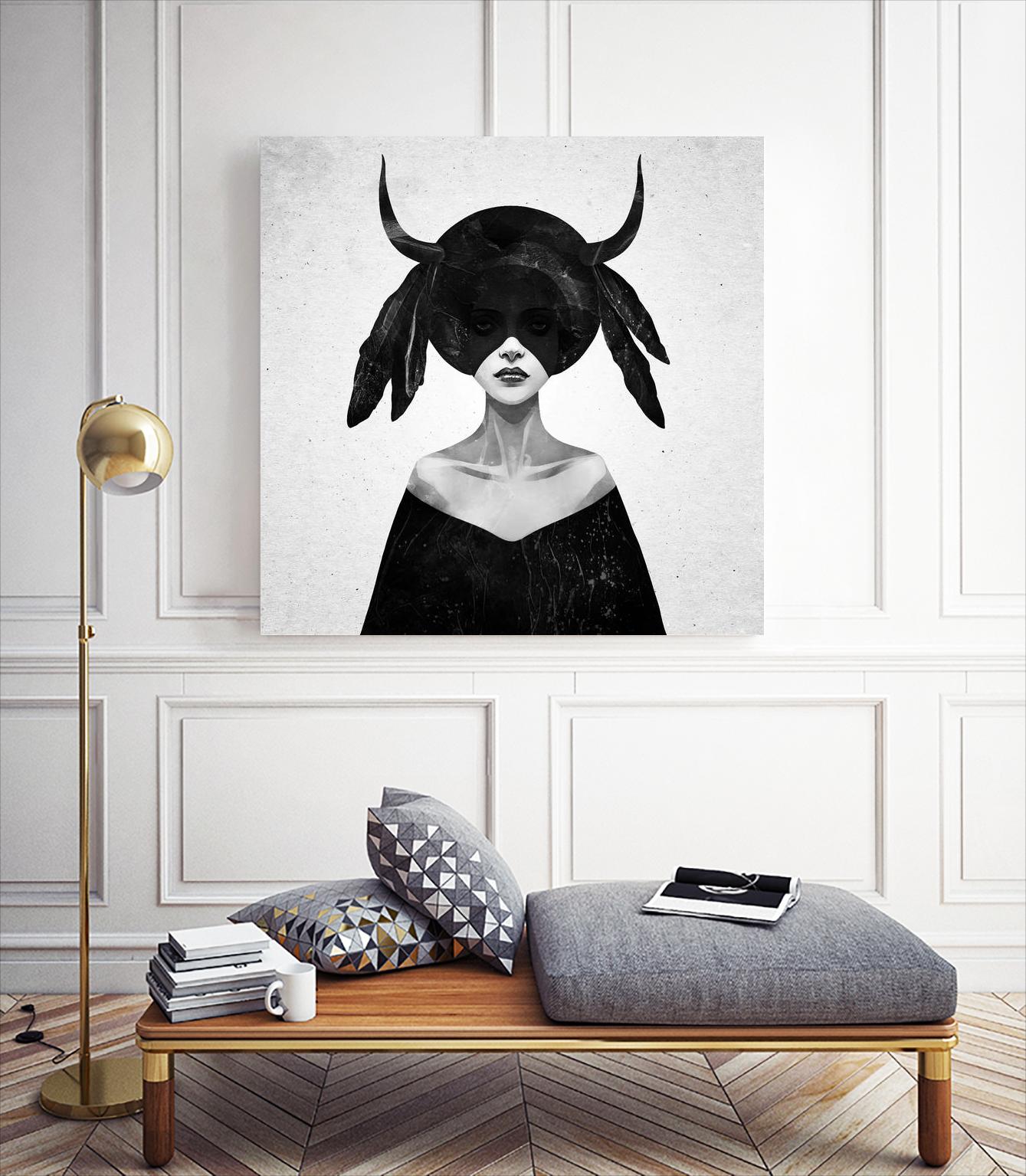 The Mound II by Ruben Ireland on GIANT ART - black men and women