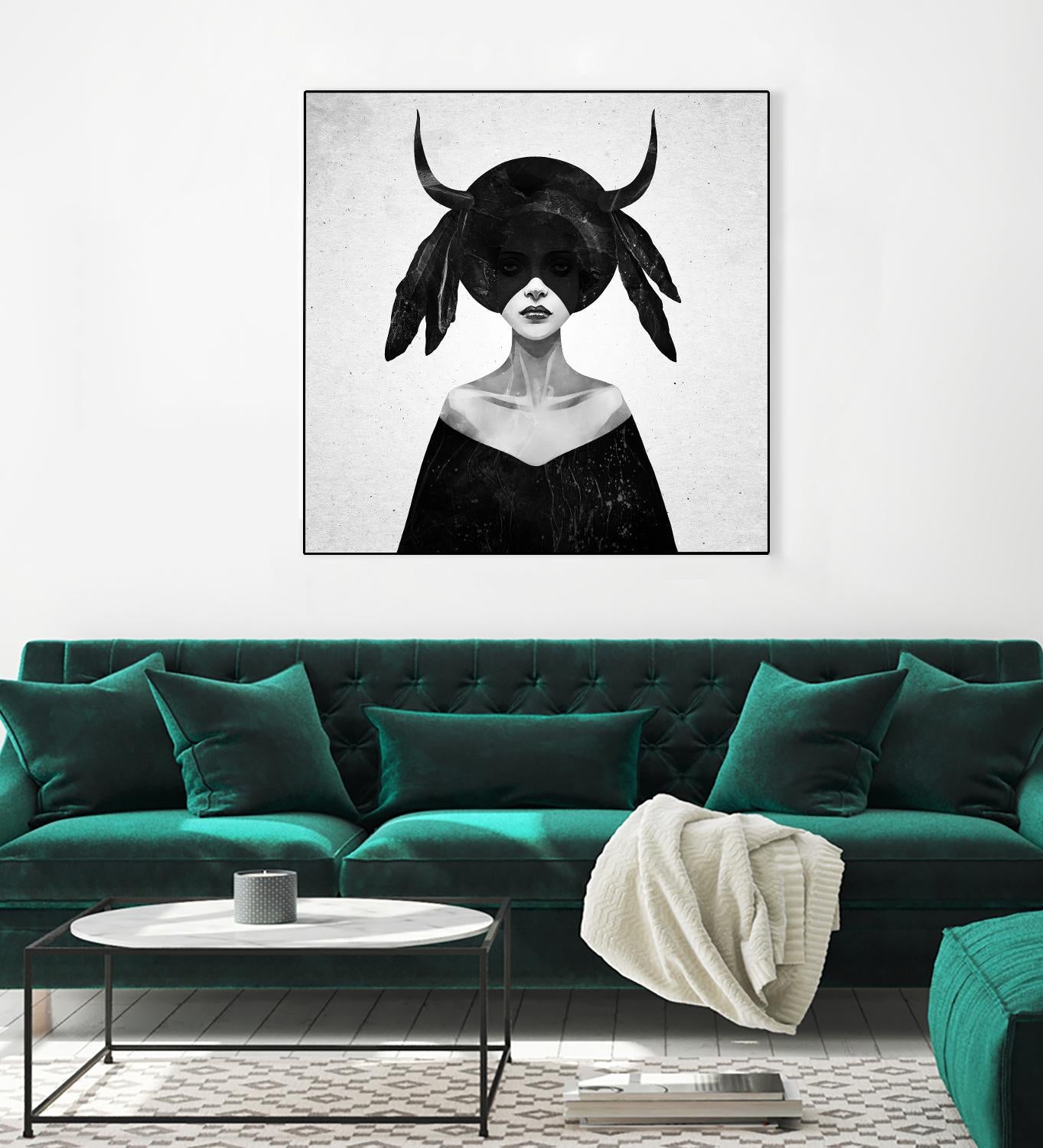 The Mound II by Ruben Ireland on GIANT ART - black men and women