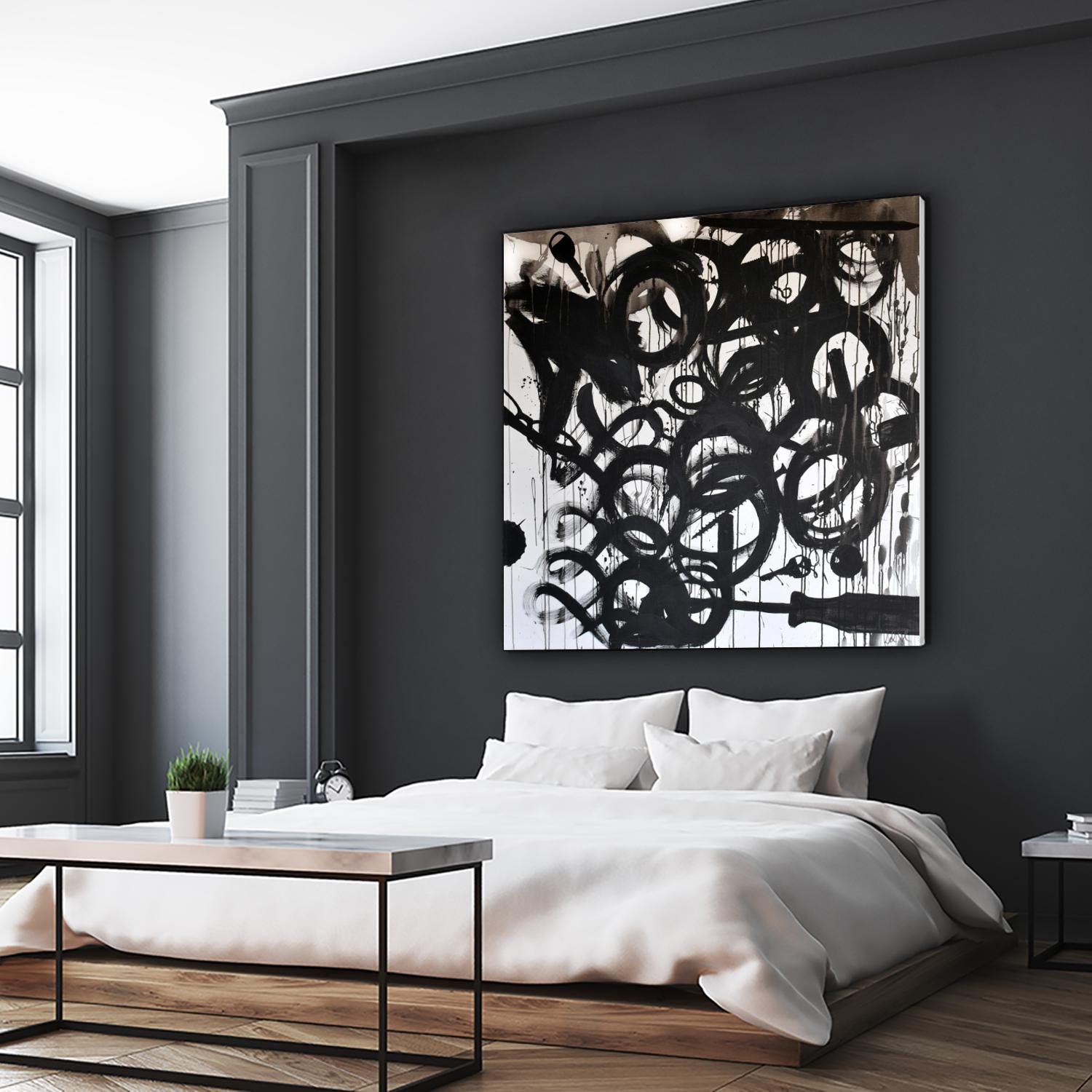 Junk Drawer by KenT Youngstrom on GIANT ART - black and white abstract