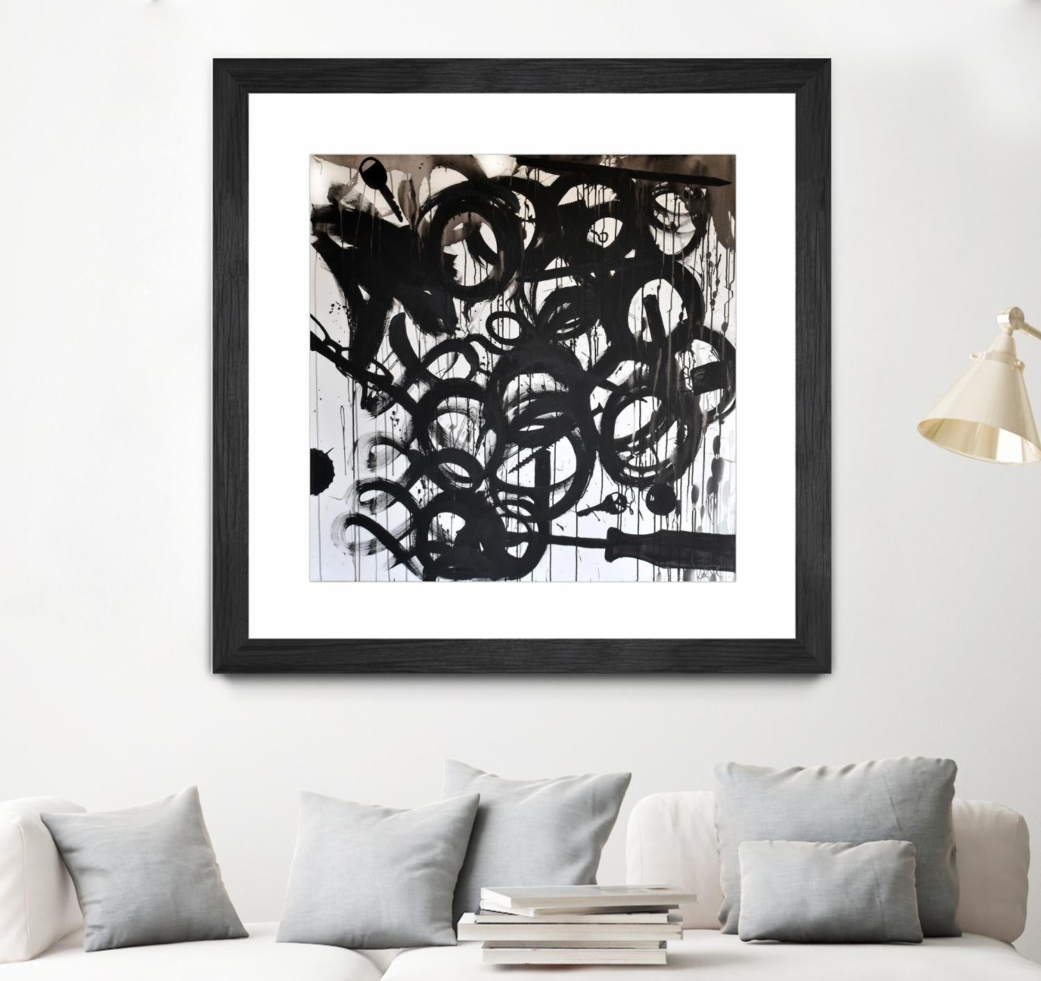 Junk Drawer by KenT Youngstrom on GIANT ART - black and white abstract