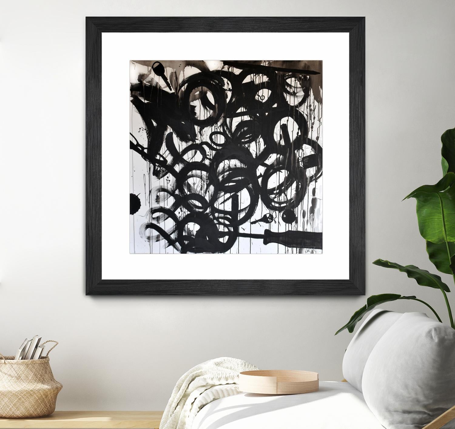 Junk Drawer by KenT Youngstrom on GIANT ART - black and white abstract