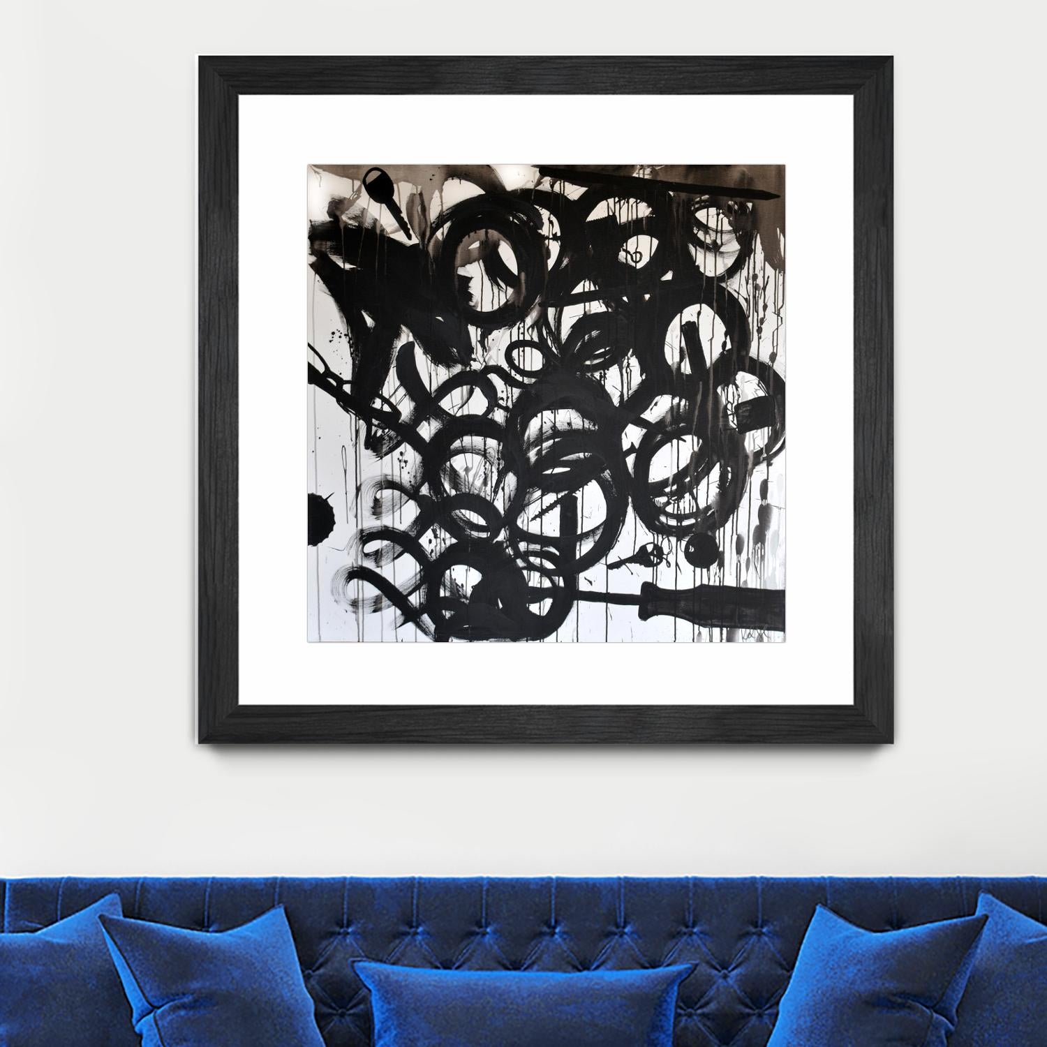 Junk Drawer by KenT Youngstrom on GIANT ART - black and white abstract