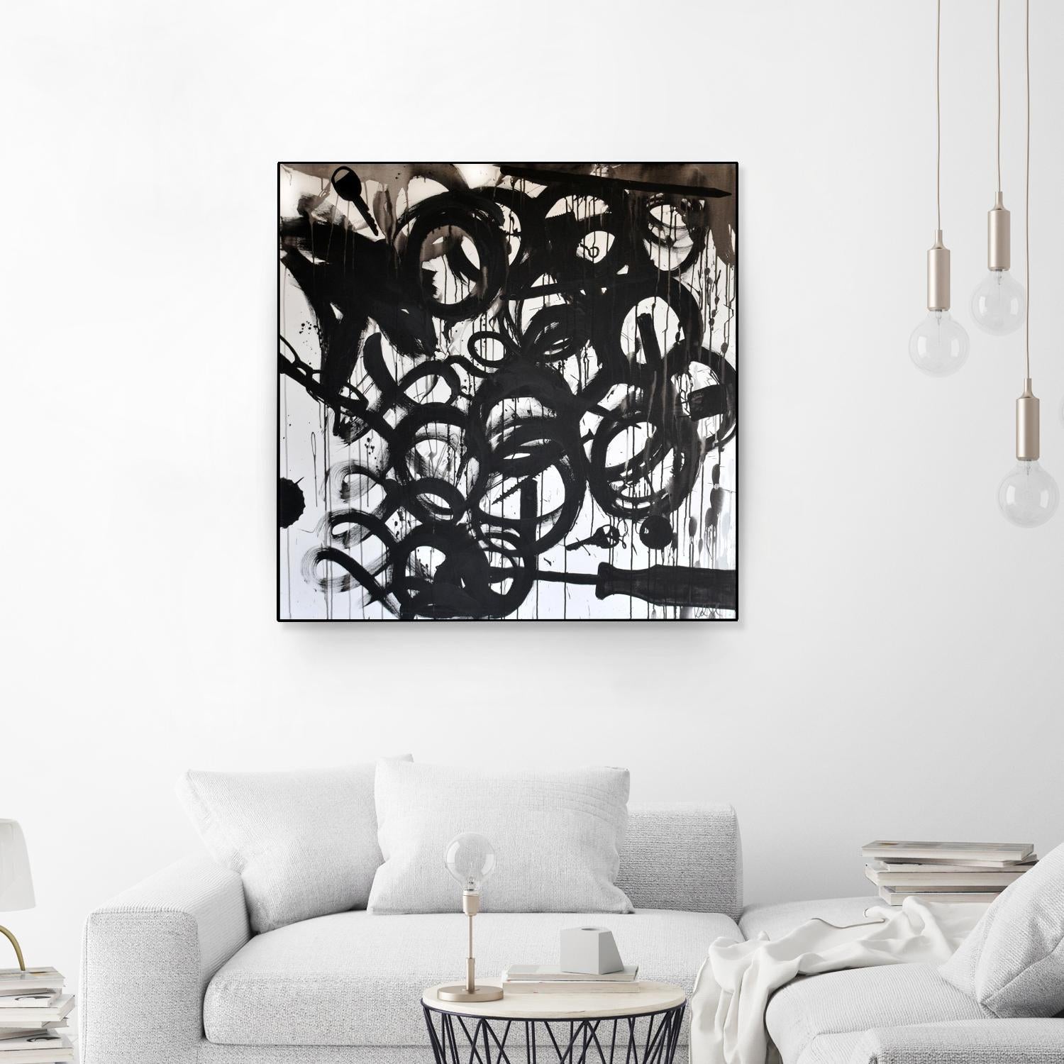 Junk Drawer by KenT Youngstrom on GIANT ART - black and white abstract