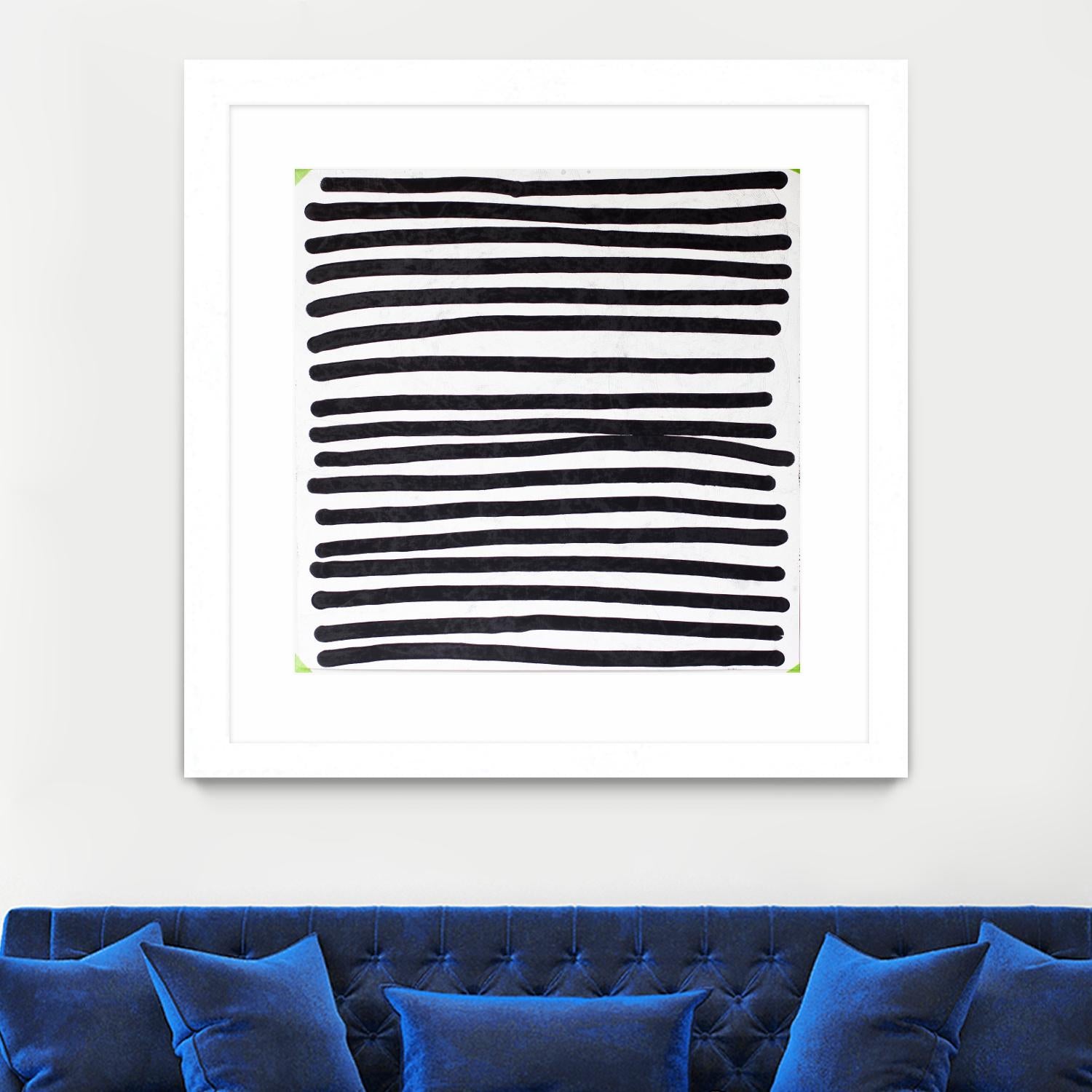 Pattern 3 of 16 by Kent Youngstrom on GIANT ART - black and white linear