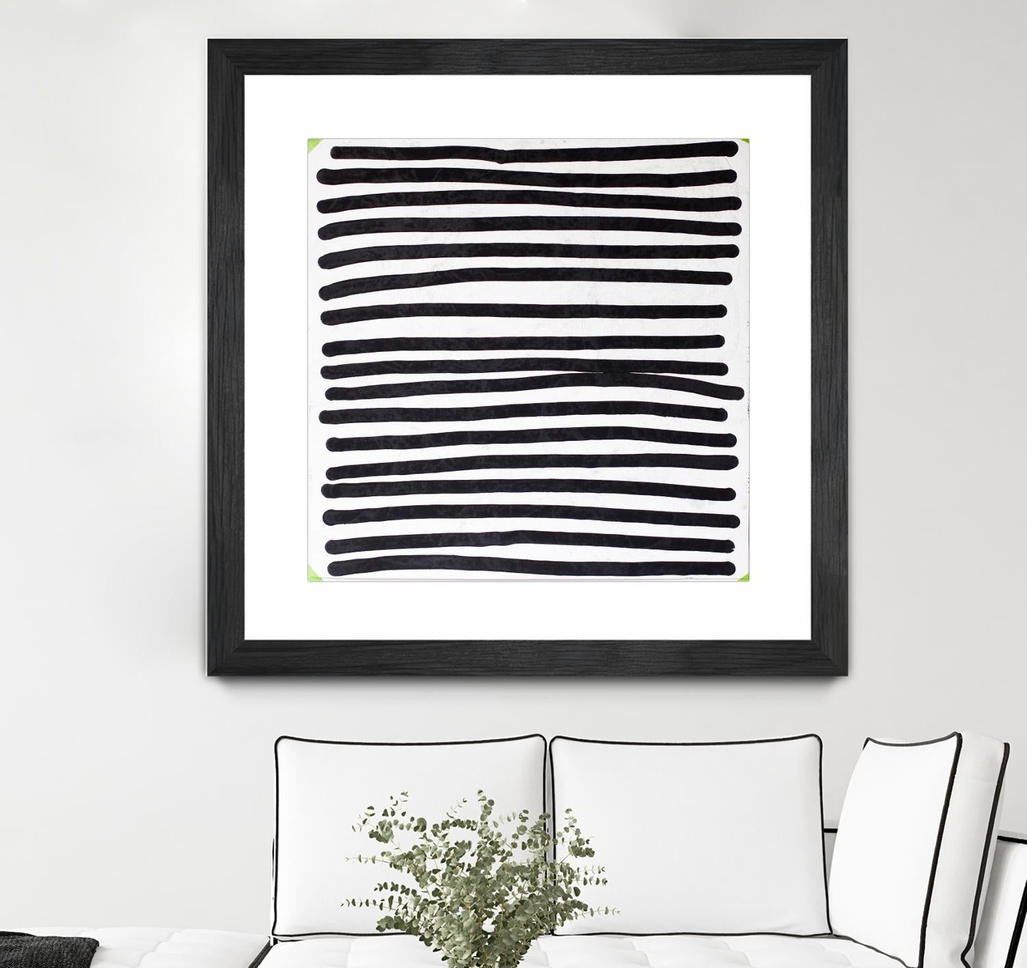 Pattern 3 of 16 by Kent Youngstrom on GIANT ART - black and white linear