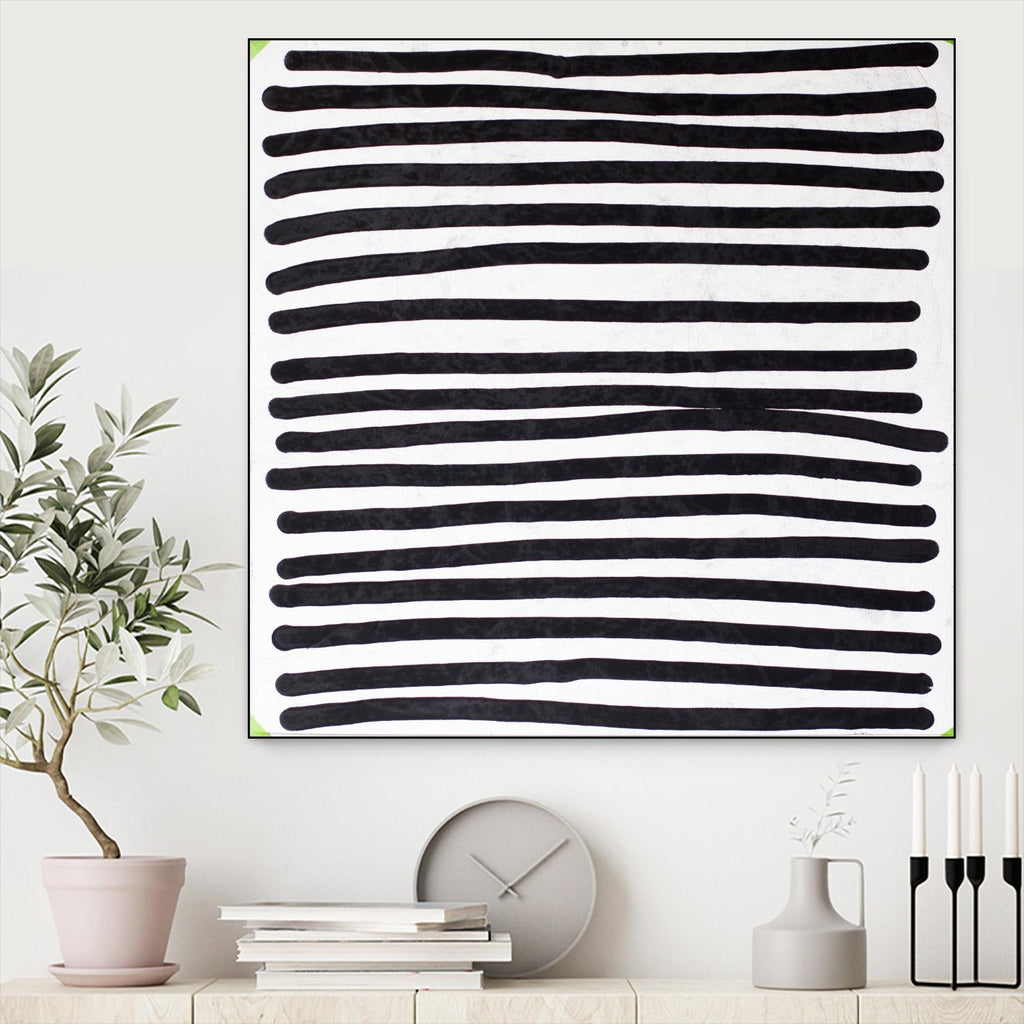 Pattern 3 of 16 by Kent Youngstrom on GIANT ART - black and white  linear
