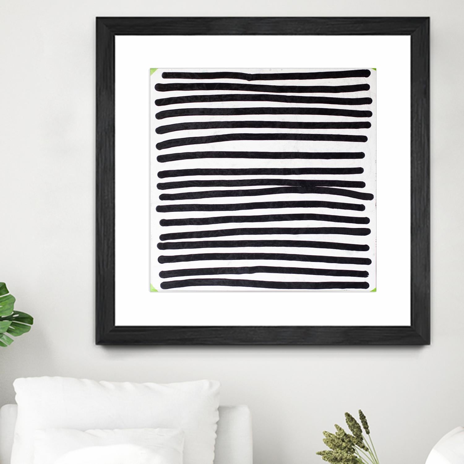 Pattern 3 of 16 by Kent Youngstrom on GIANT ART - black and white linear