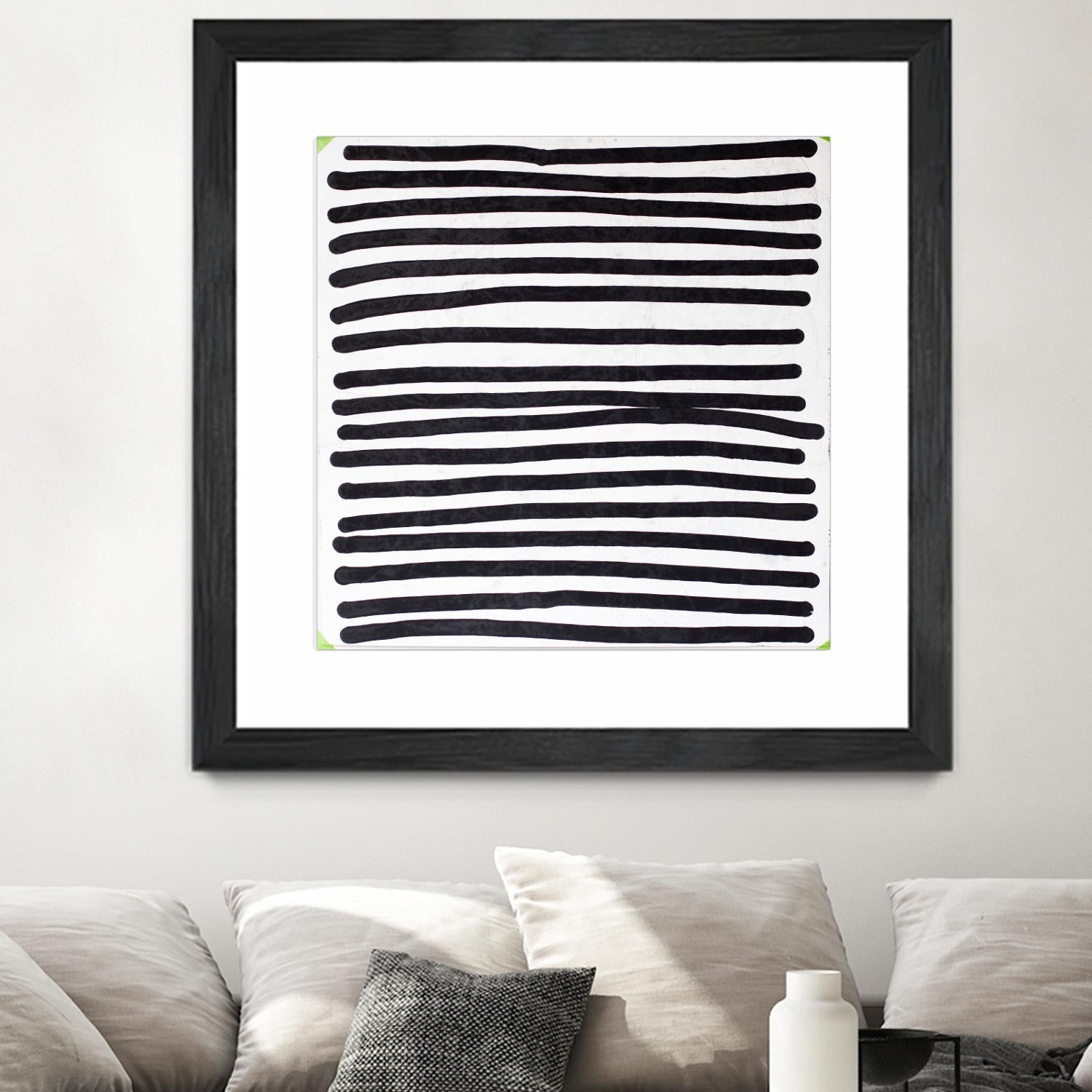 Pattern 3 of 16 by Kent Youngstrom on GIANT ART - black and white linear