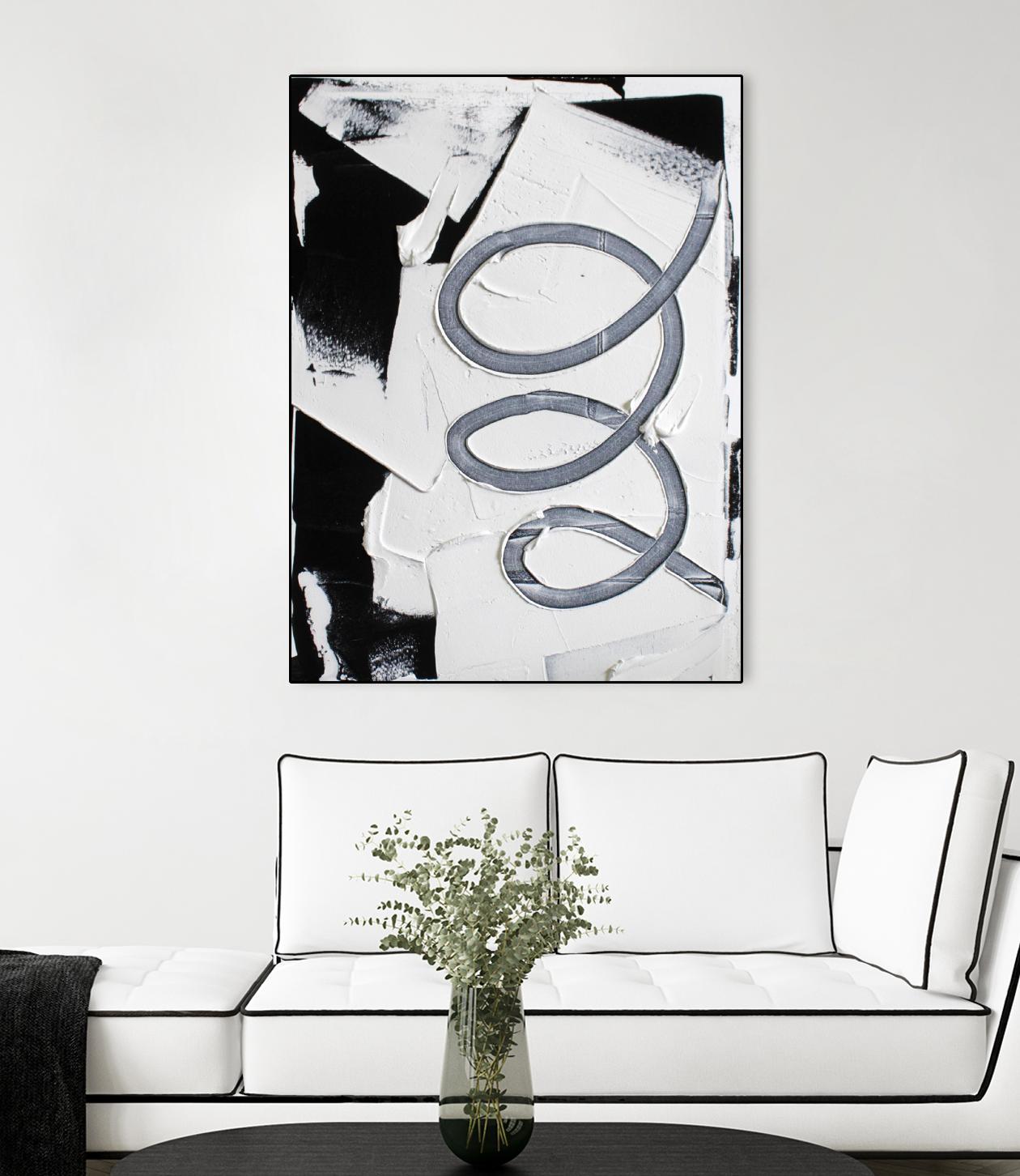 Swirl by KenT Youngstrom on GIANT ART - black and white abstract