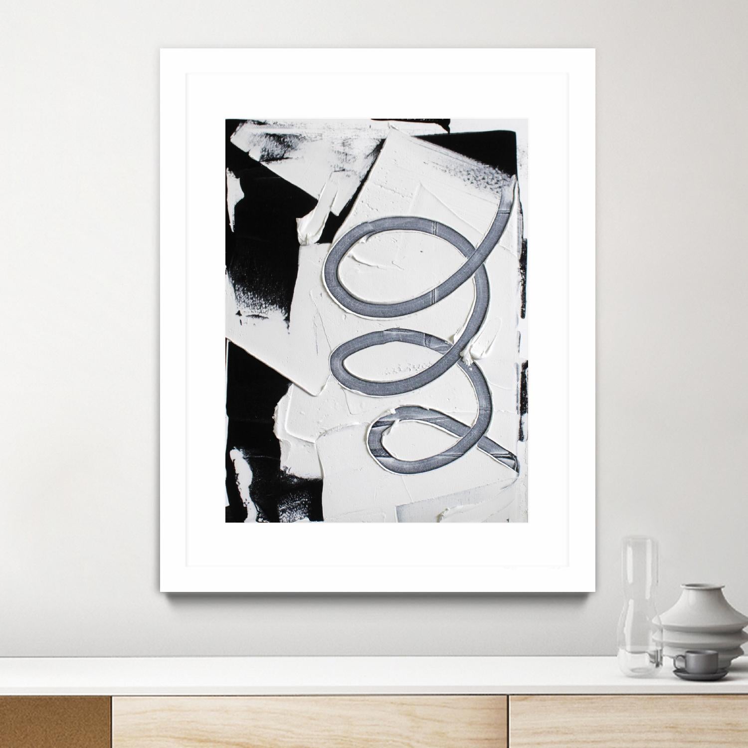 Swirl by KenT Youngstrom on GIANT ART - black and white abstract