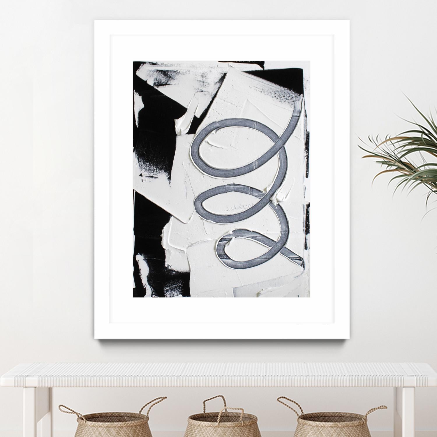 Swirl by KenT Youngstrom on GIANT ART - black and white abstract