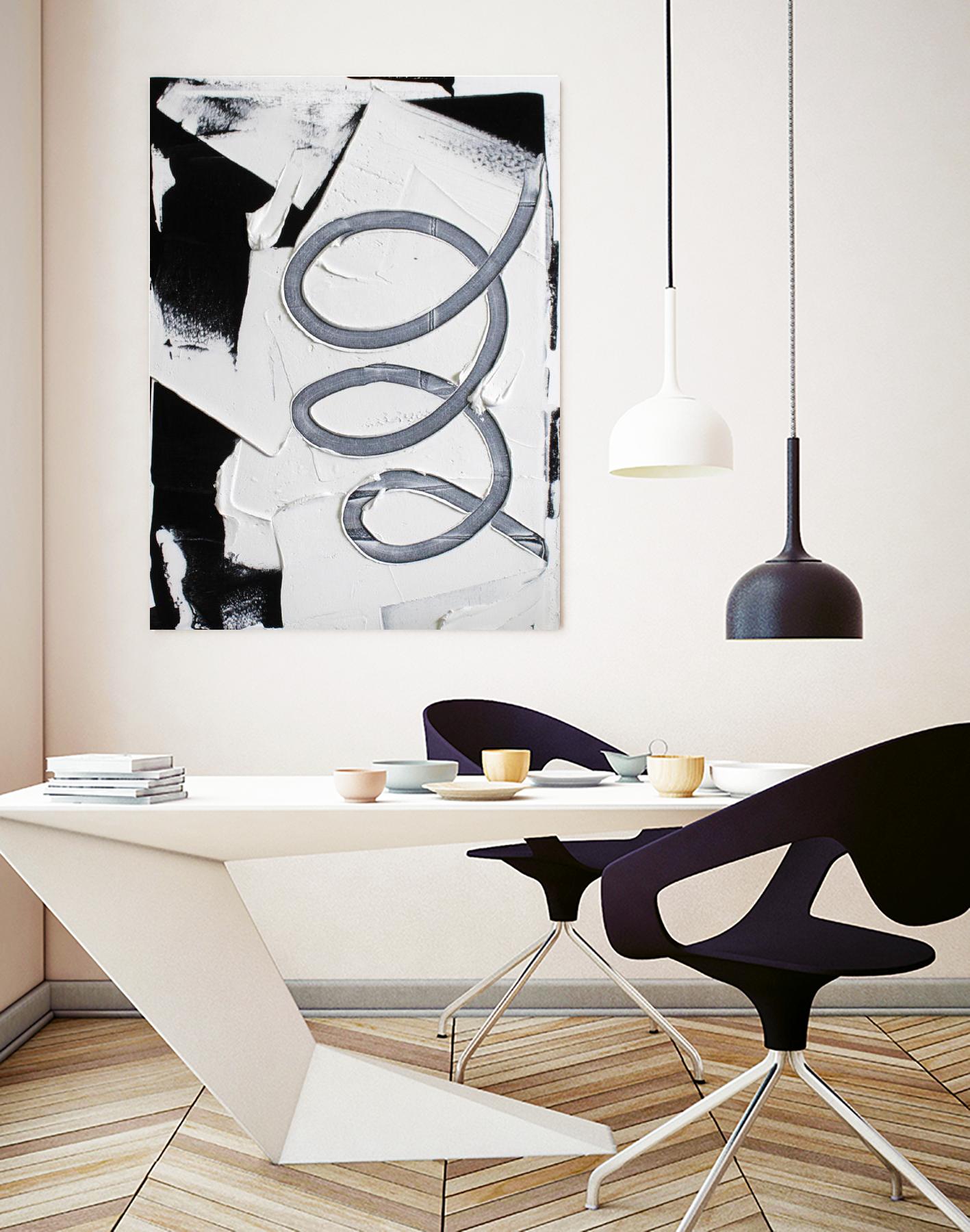 Swirl by KenT Youngstrom on GIANT ART - black and white abstract