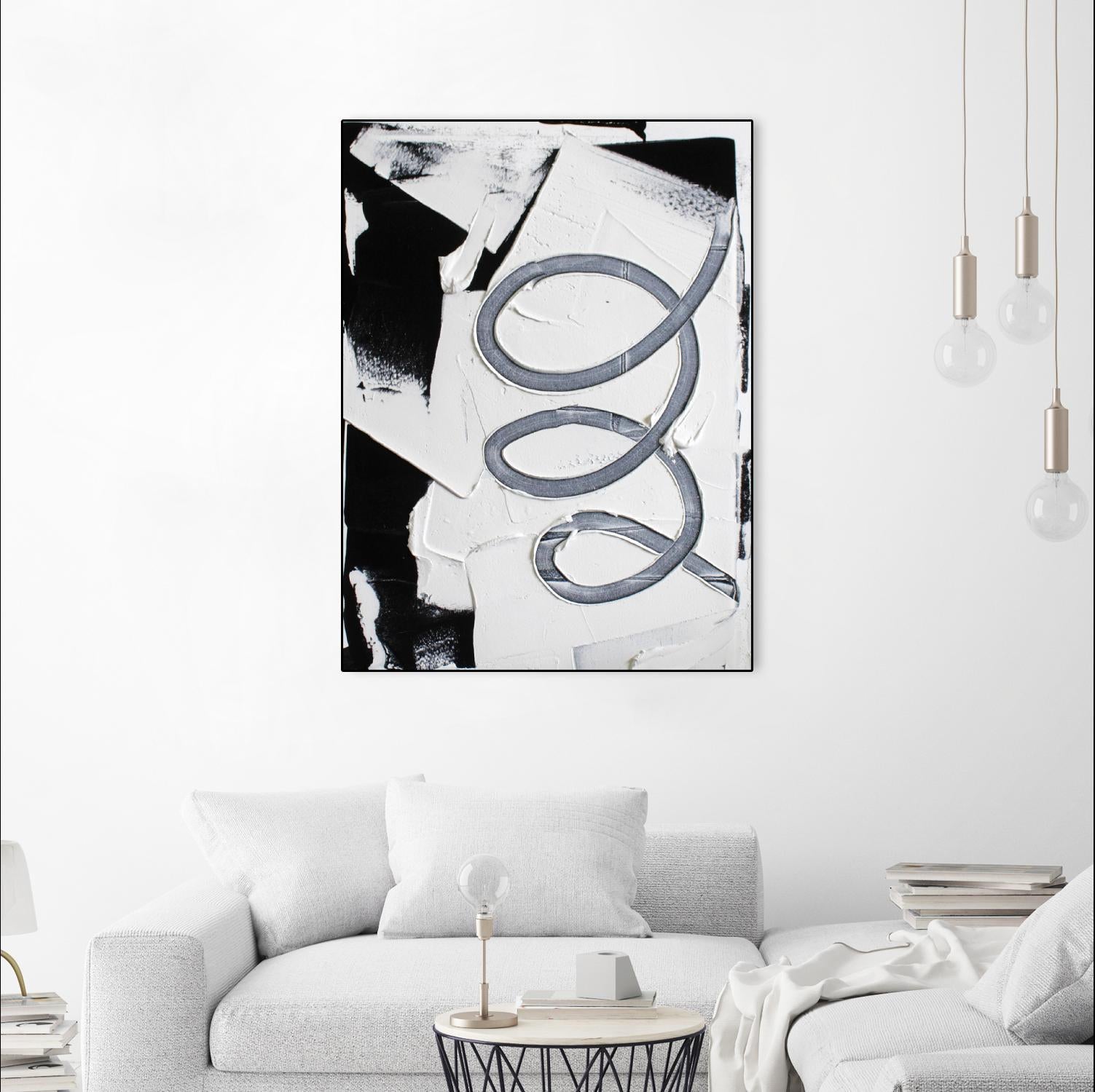 Swirl by KenT Youngstrom on GIANT ART - black and white abstract