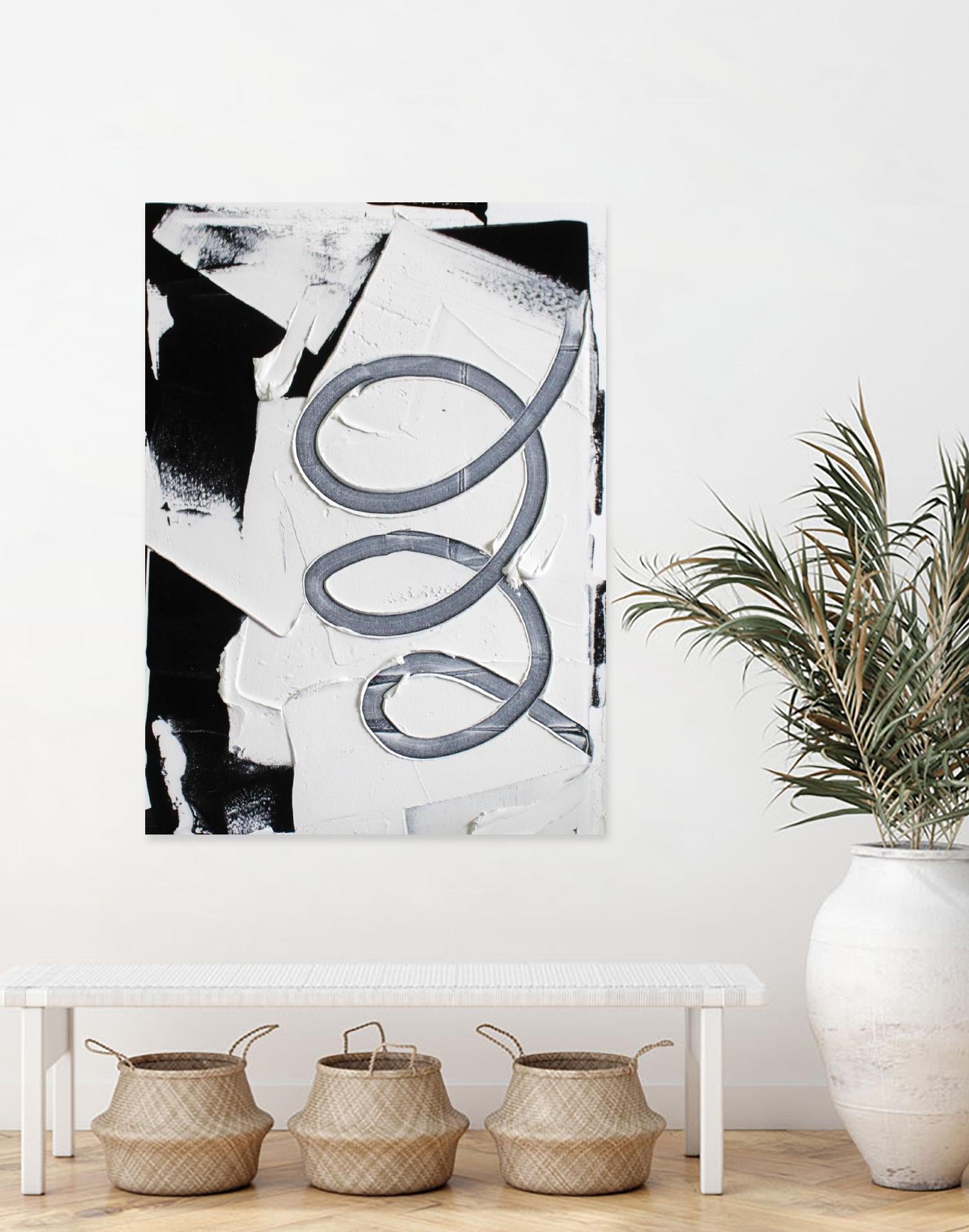 Swirl by KenT Youngstrom on GIANT ART - black and white abstract