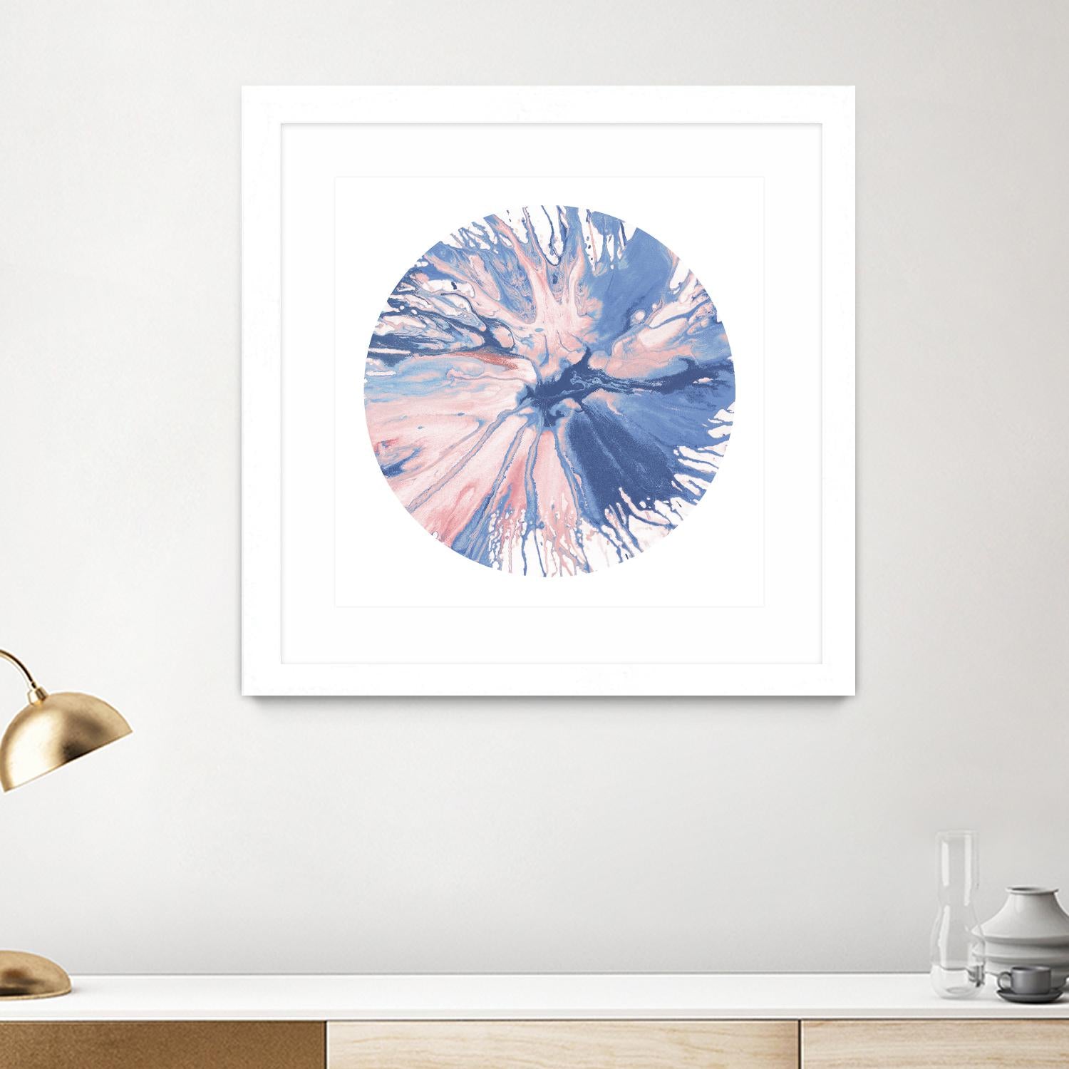 Spin Art 21 by Kyle Goderwis on GIANT ART - purple abstract