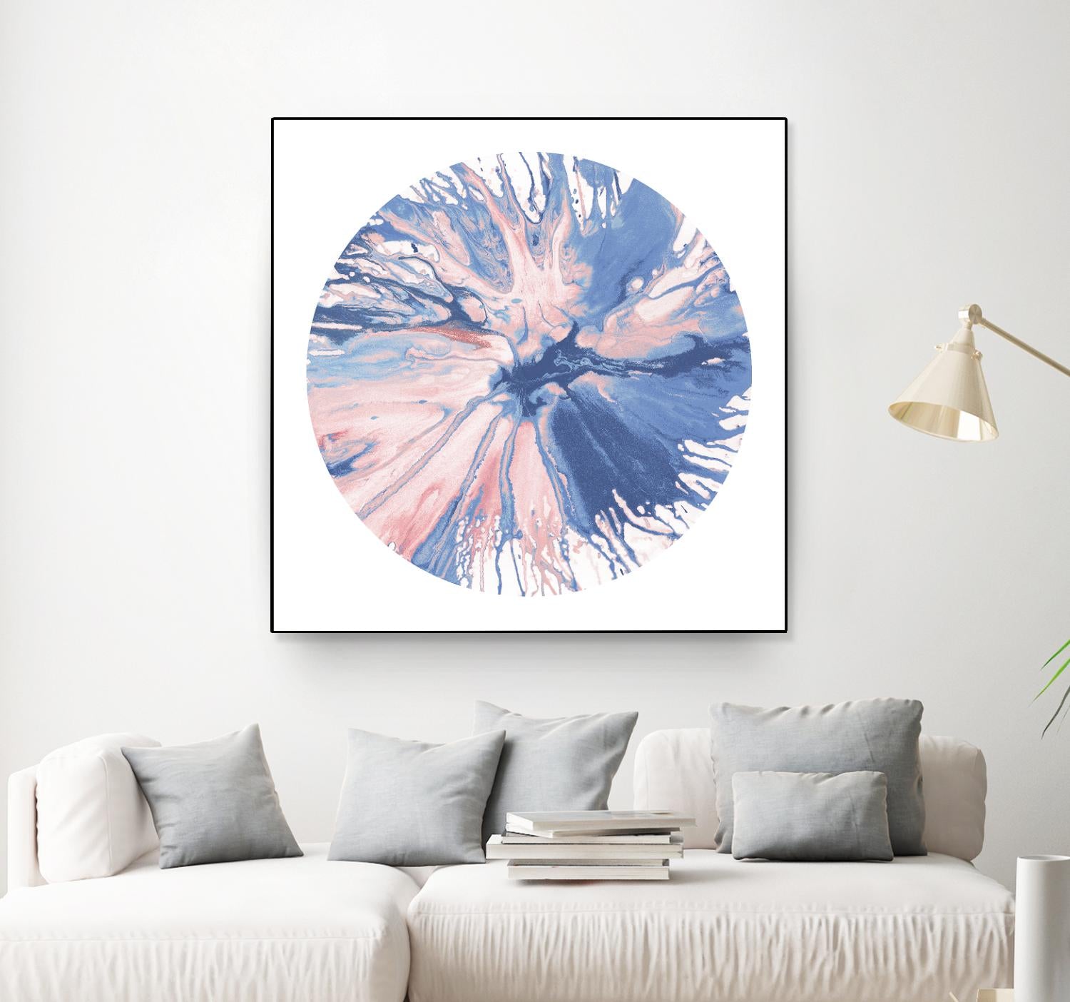 Spin Art 21 by Kyle Goderwis on GIANT ART - purple abstract